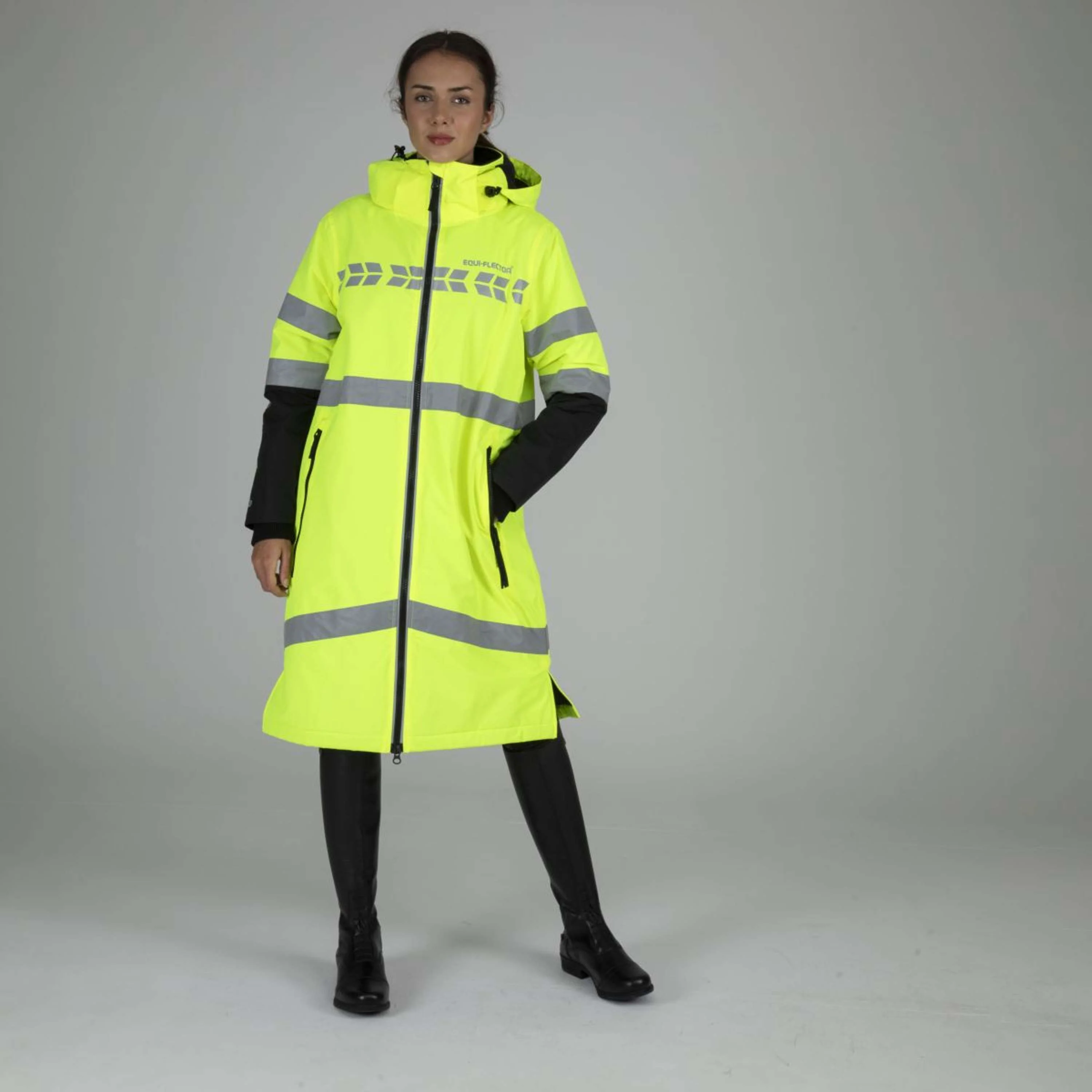 Equi-Flector by Shires Veste Réfléchissante Long Jaune - Image 34