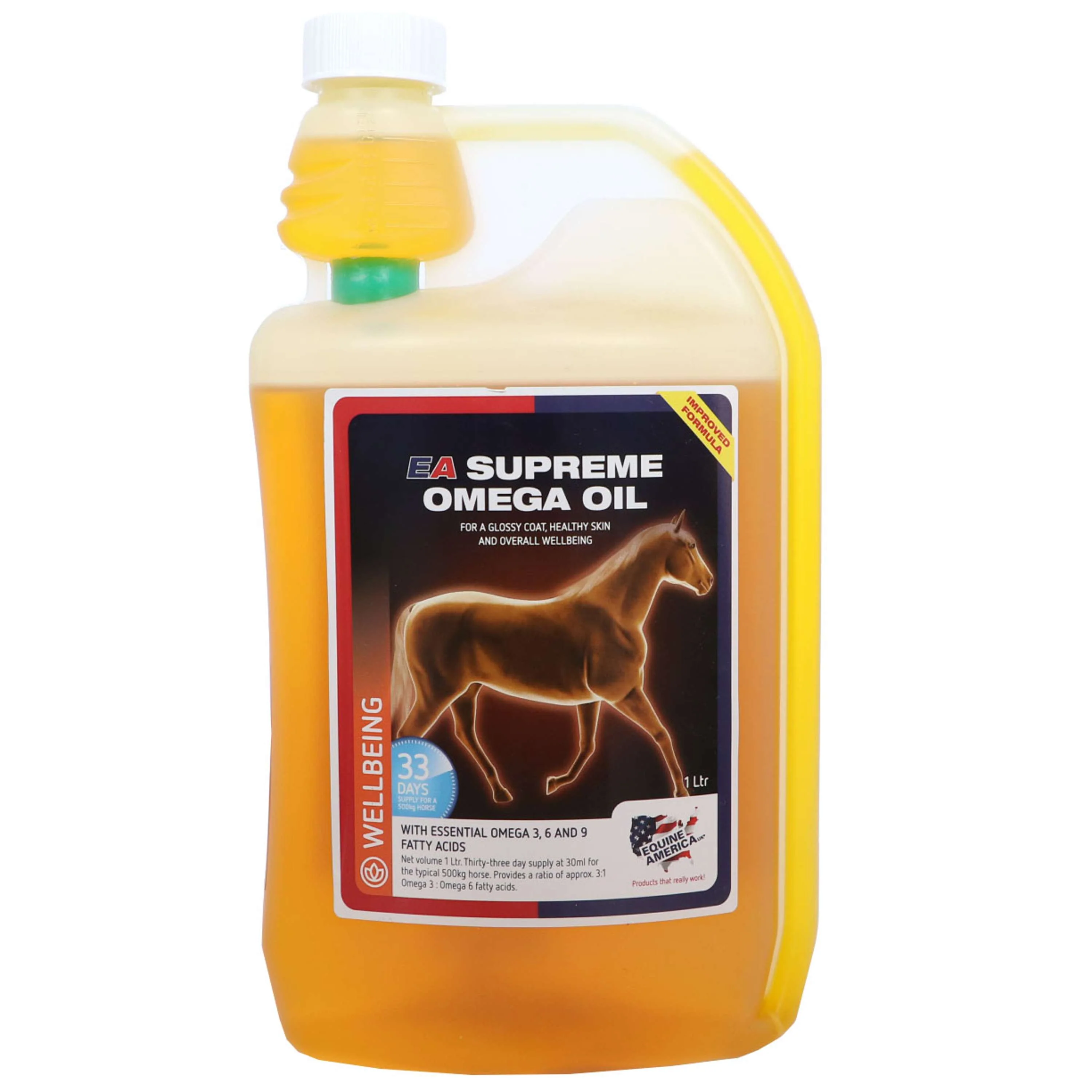Equine America EA Supreme Omega Oil - Image 2