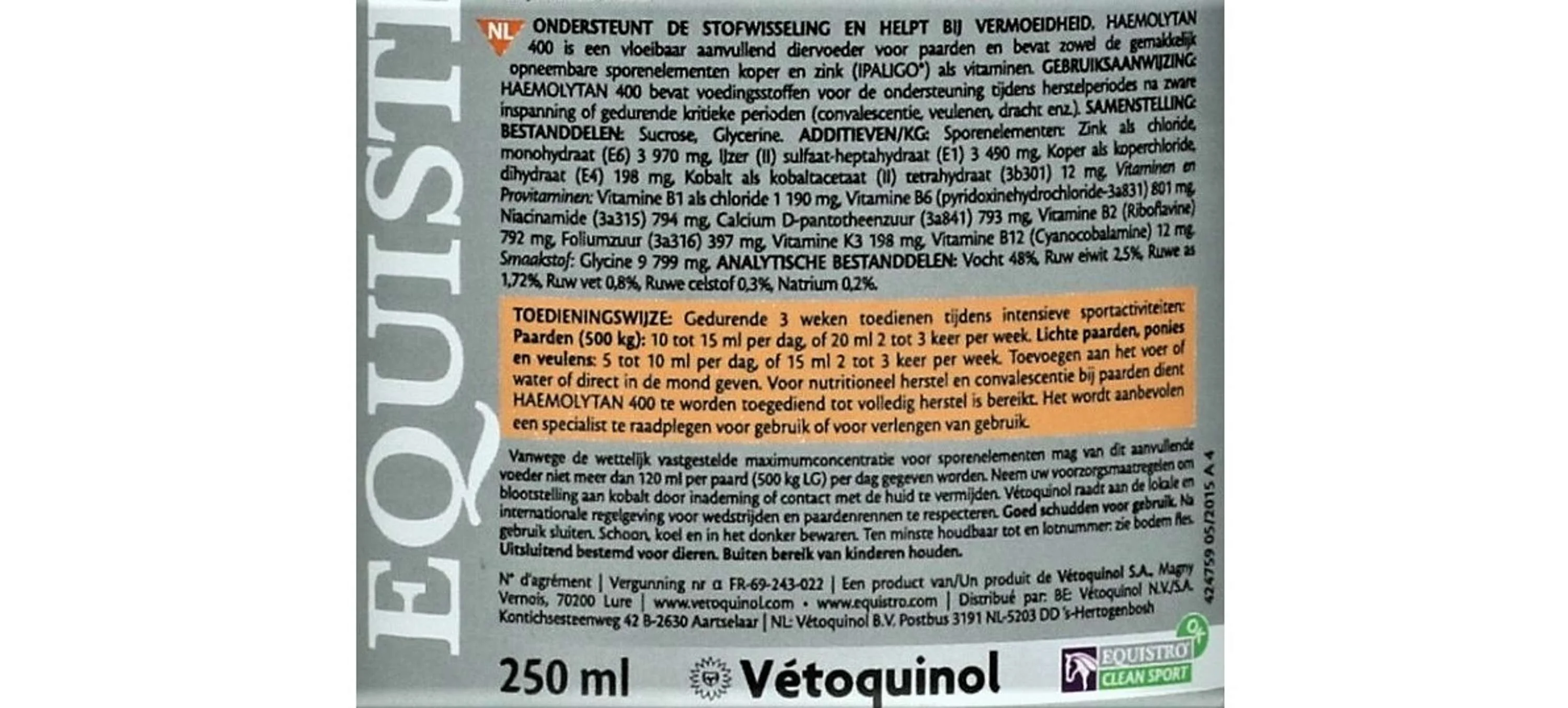 Equistro Haemolytan 400 Cheval - Image 6