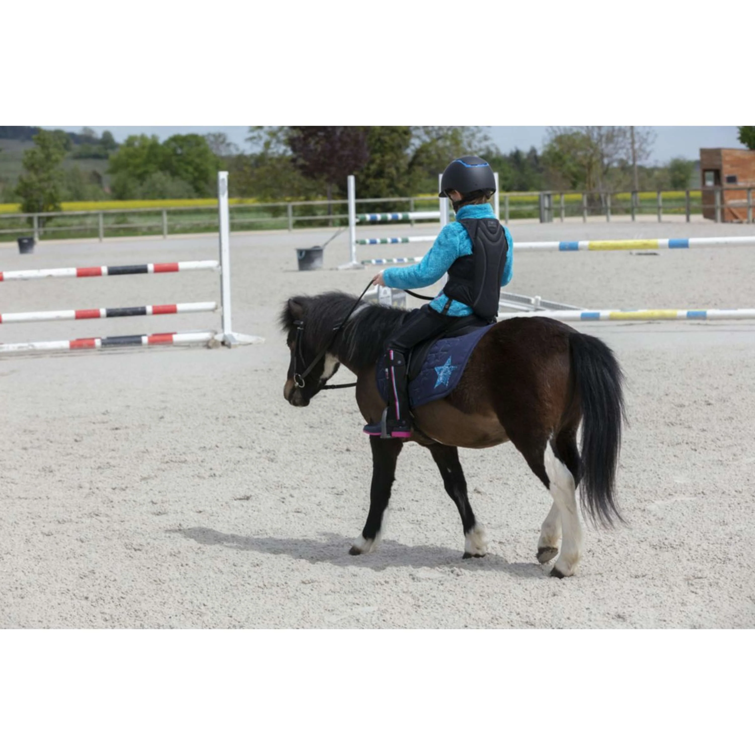 EQUITHÈME Gilet de Protectin Mesh Enfants Noir - Image 3