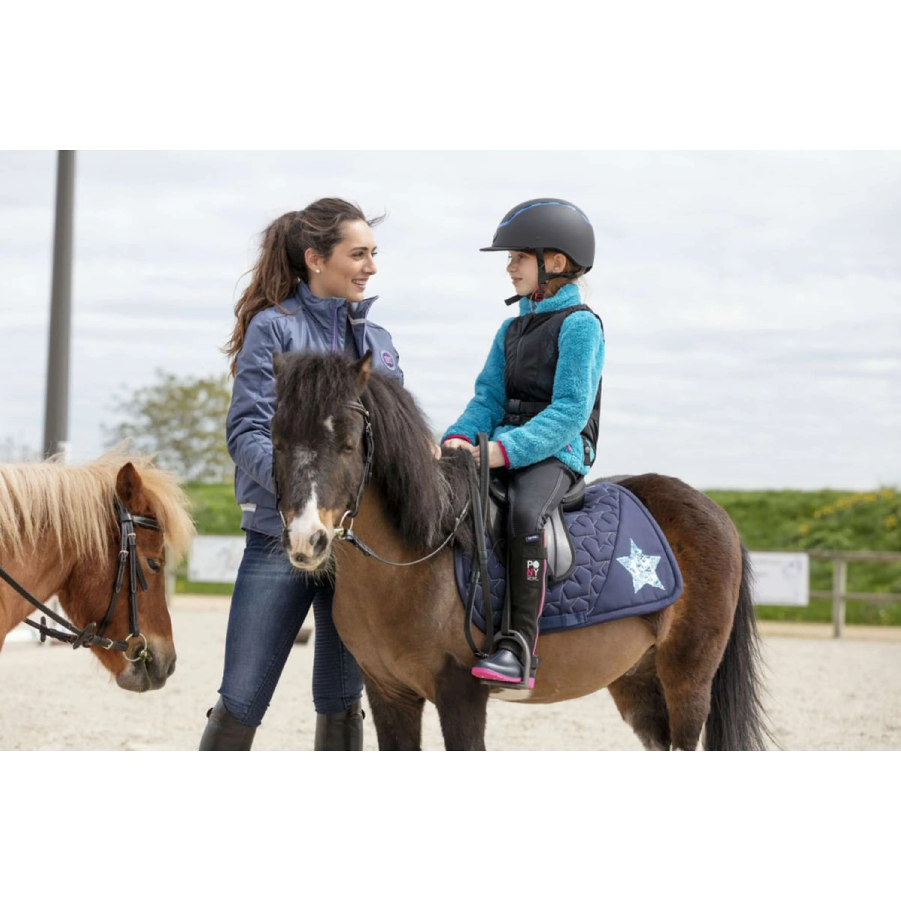 EQUITHÈME Gilet de Protectin Mesh Enfants Noir - Image 4