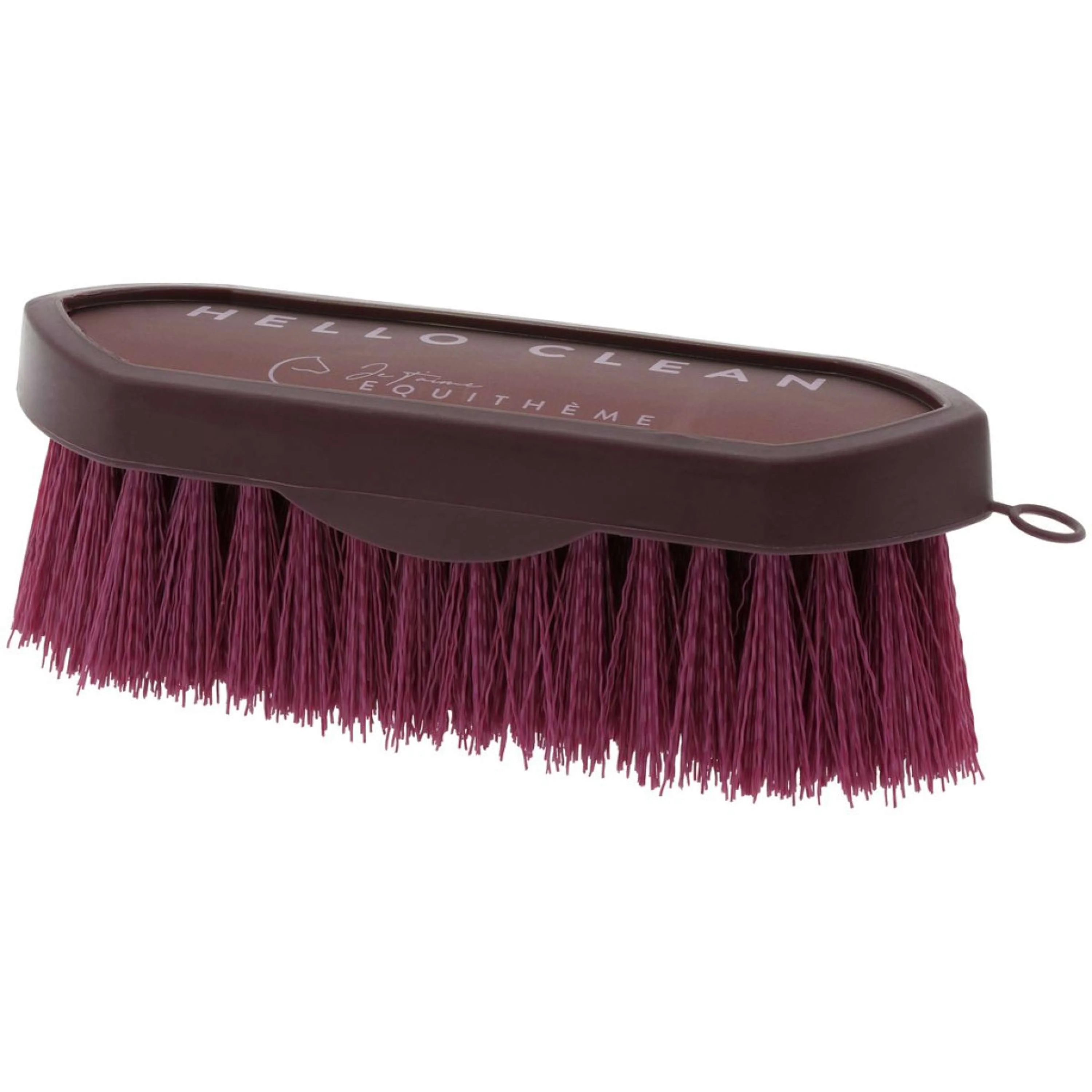 EQUITHÈME Brosse de Toilettage Je T'aime Noir - Image 10