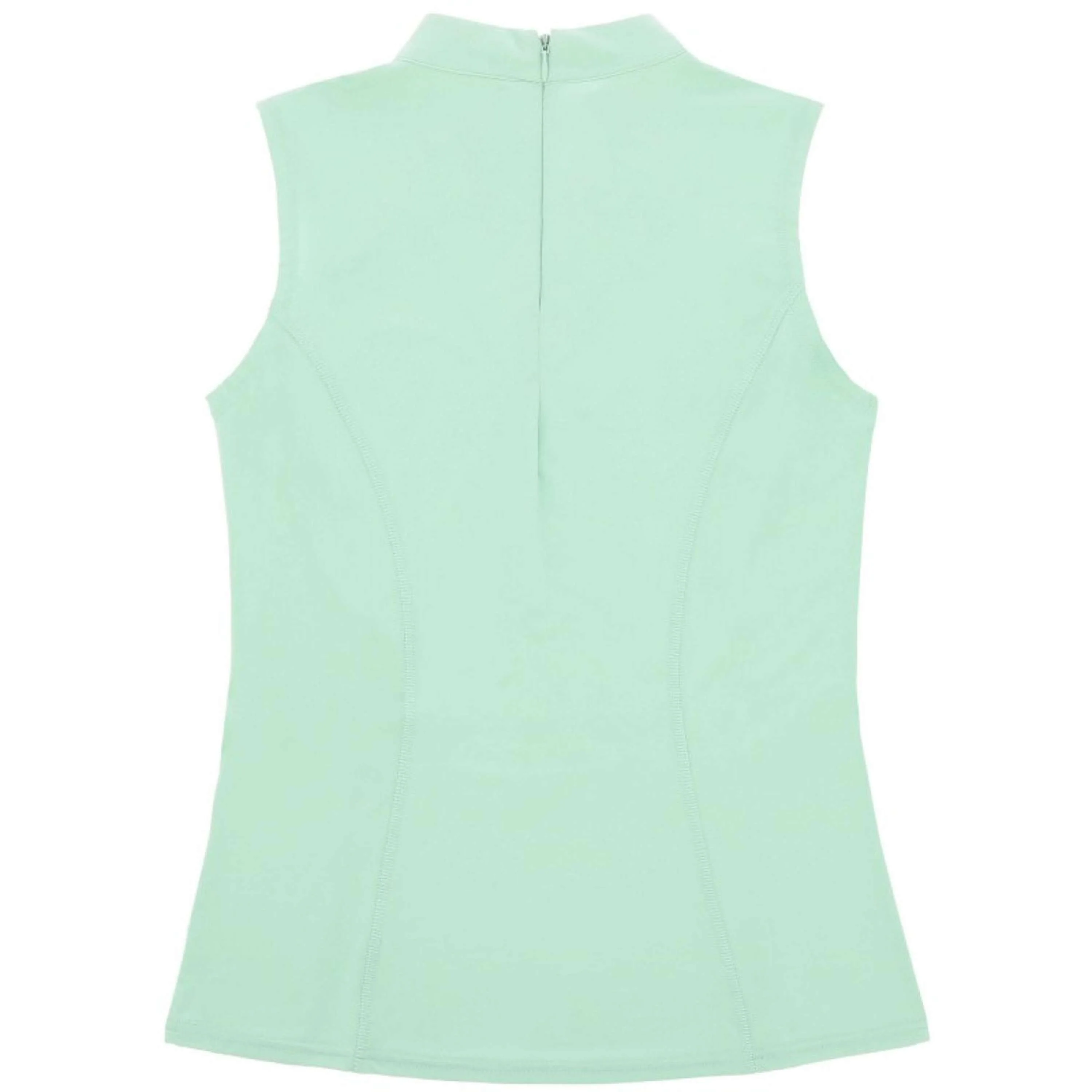 EQUITHÈME Chemise Carla Sans Manche Menthe/Vert - Image 2