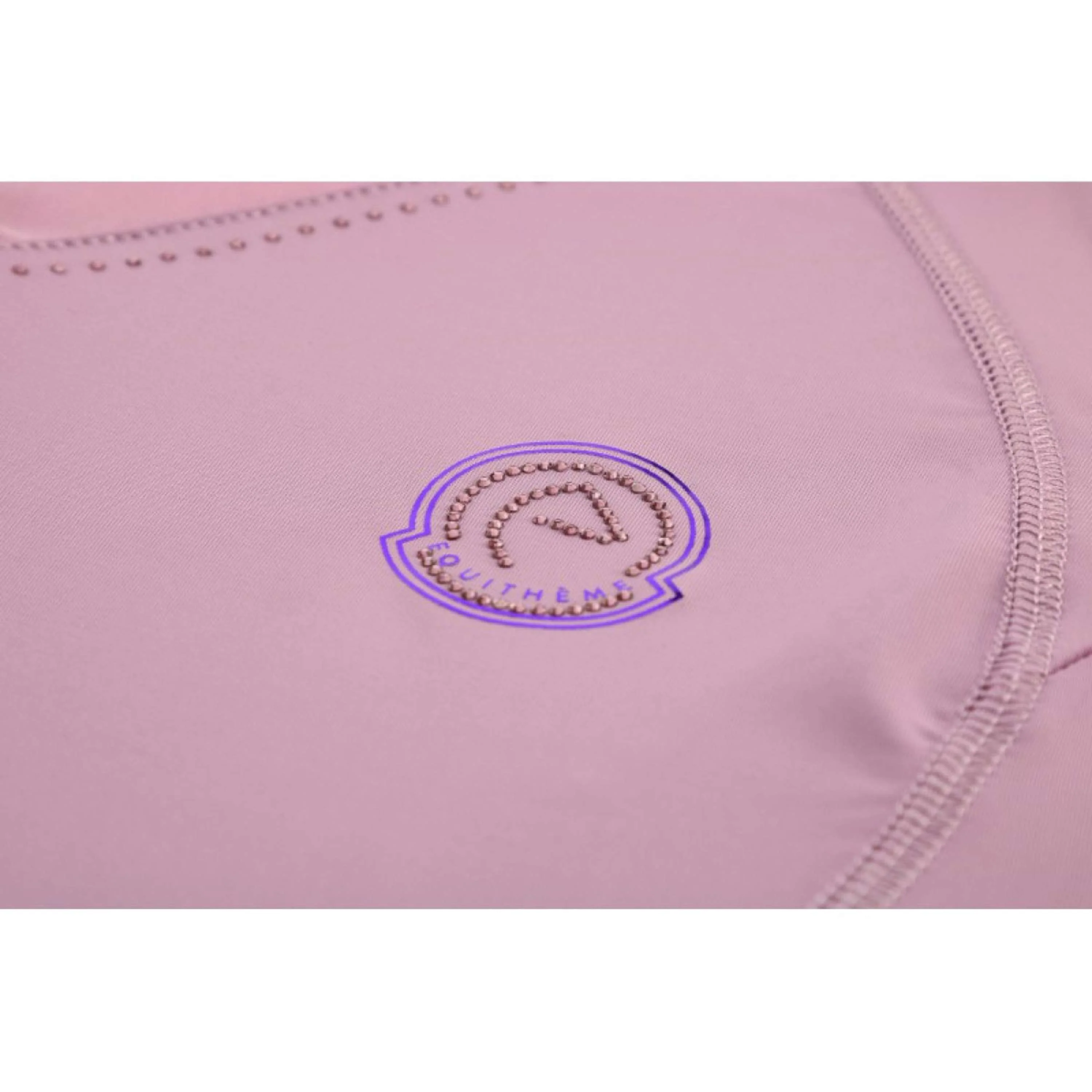 EQUITHÈME Chemise Carla Sans Manche Violet - Image 3