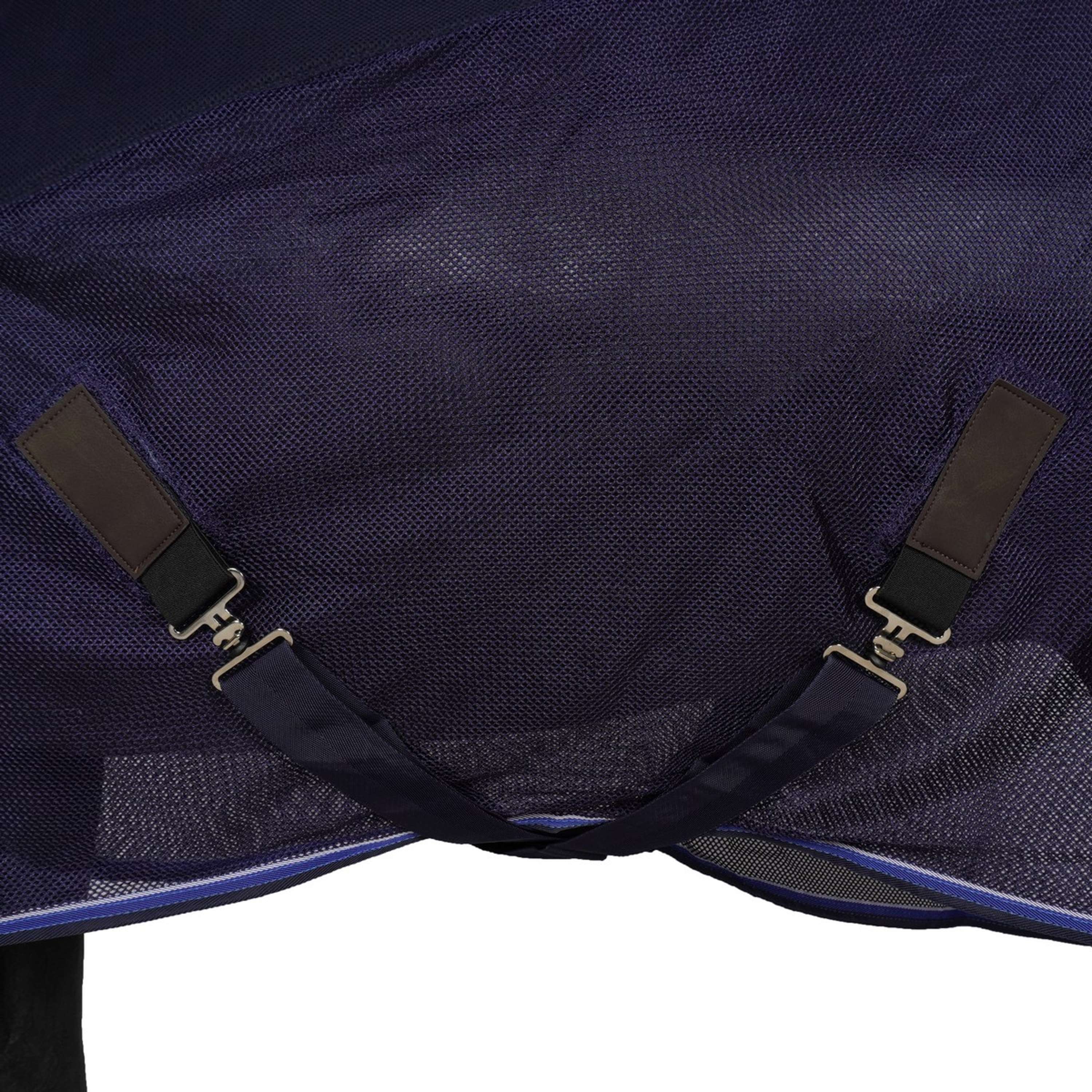 EQUITHÈME Couverture Anti-Mouches Classic 3D Mesh Marin - Image 7