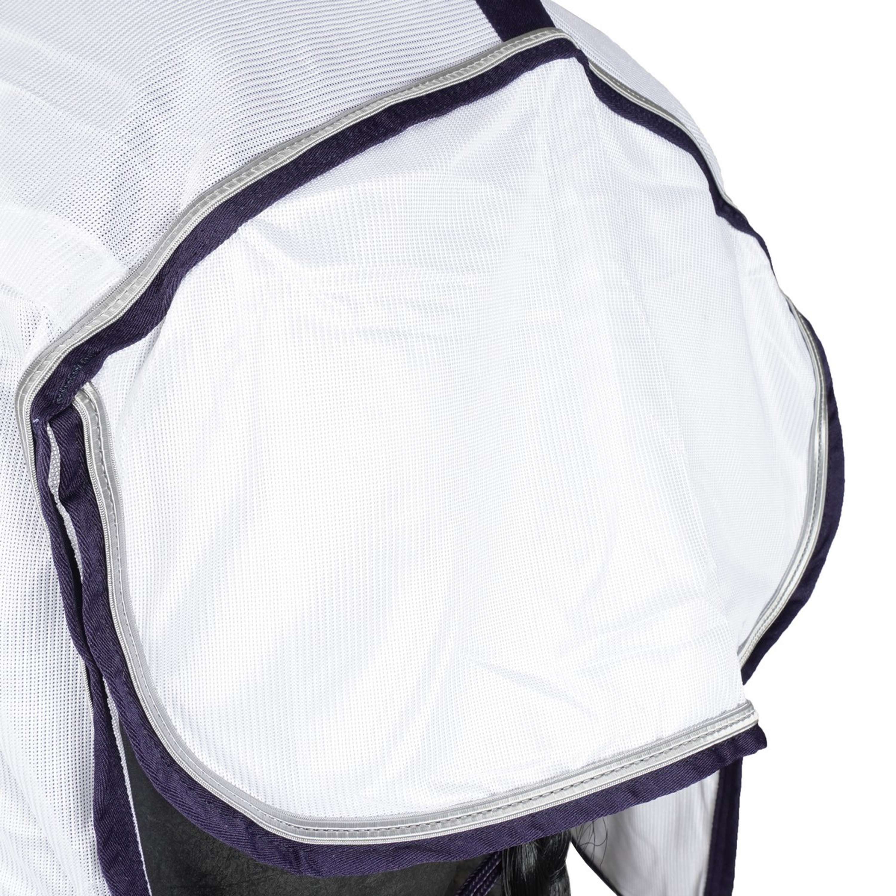 EQUITHÈME Couverture Anti-Mouches Mesh Blanc - Image 10