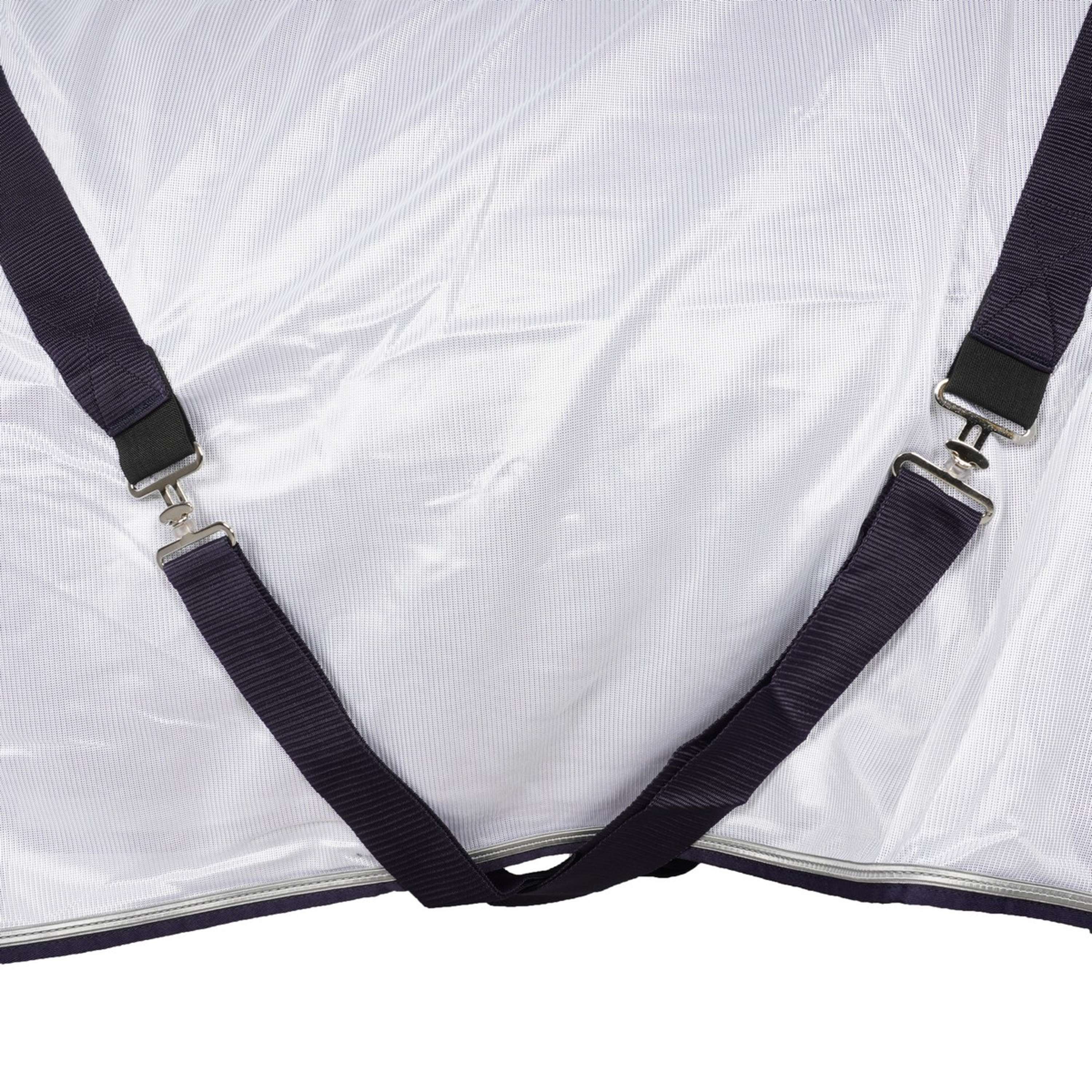 EQUITHÈME Couverture Anti-Mouches Mesh Blanc - Image 8