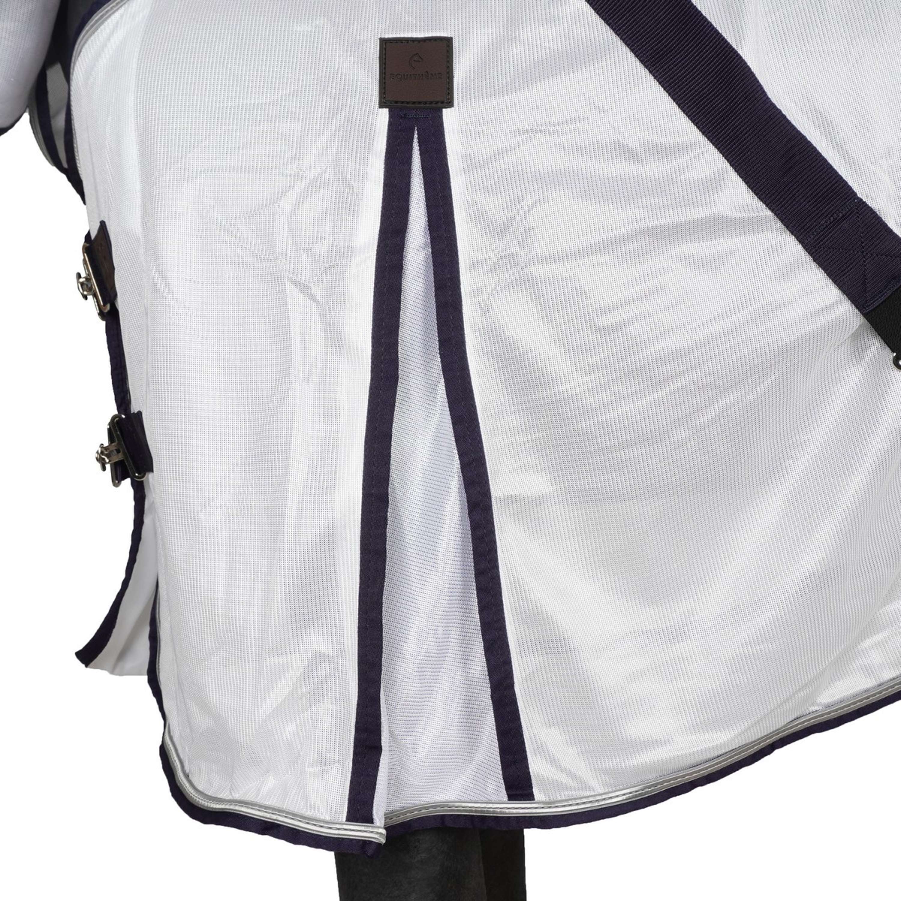 EQUITHÈME Couverture Anti-Mouches Mesh Summer Blanc - Image 7