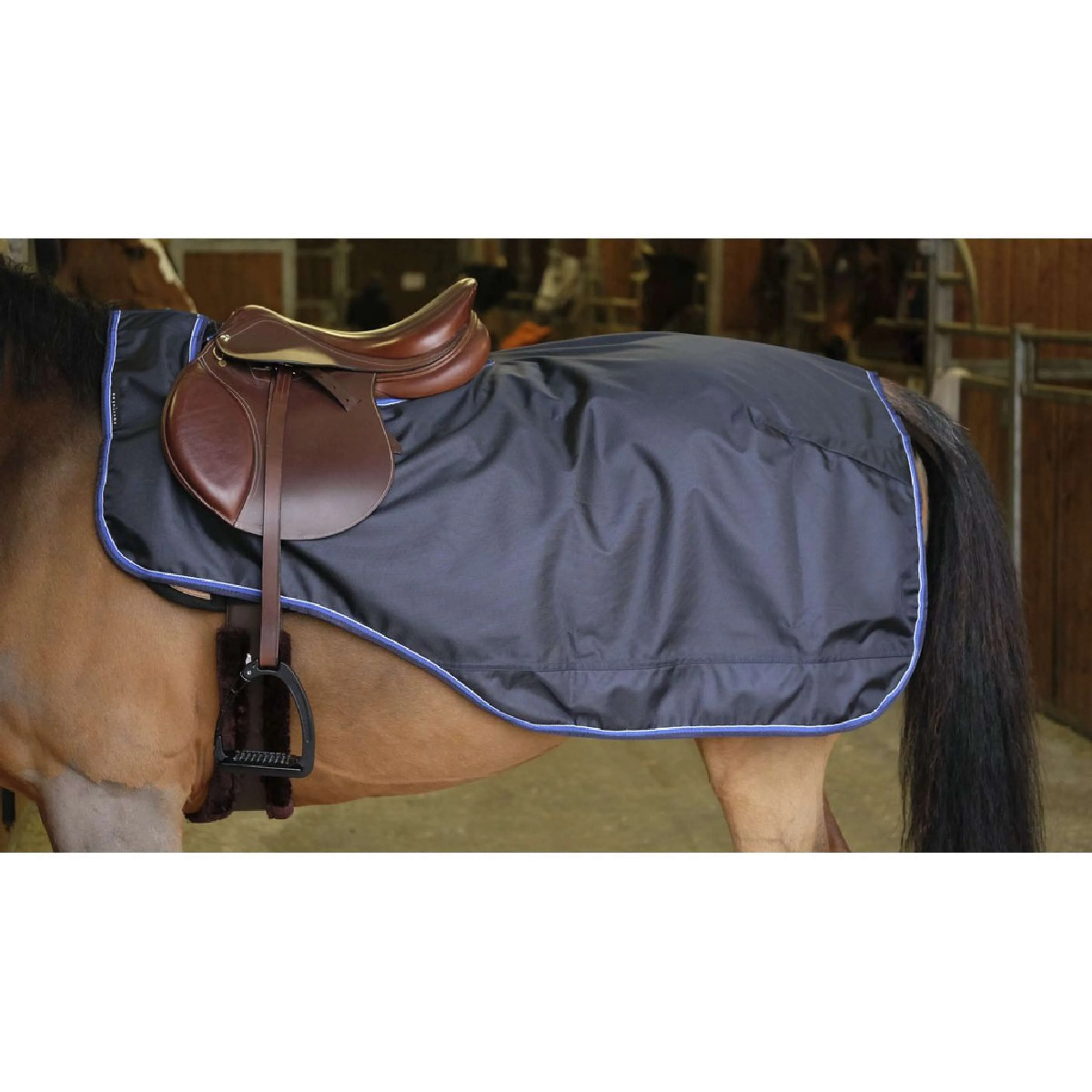 EQUITHÈME Couvre-reins Pro Series Tyrex 1680D Marin - Image 2