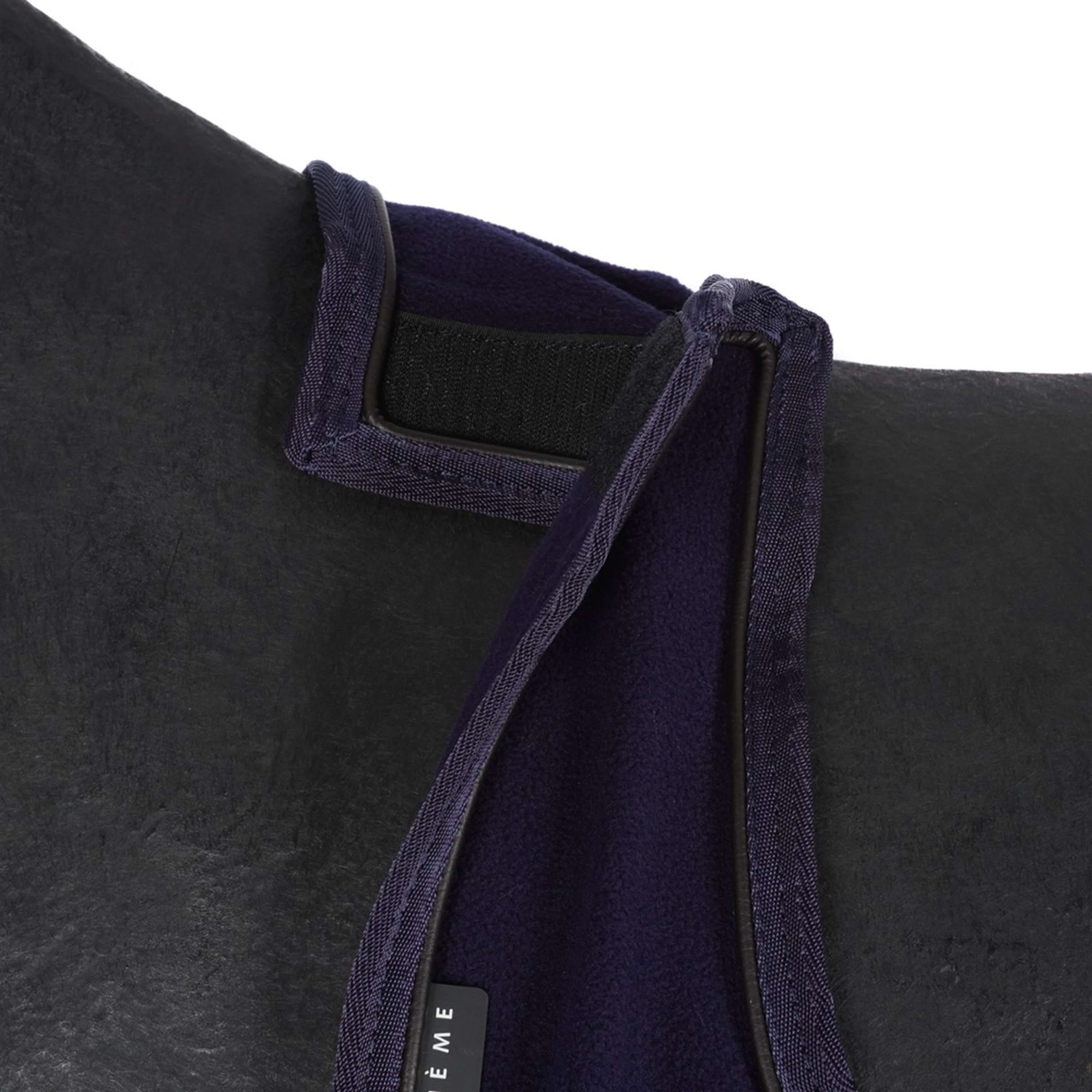 EQUITHÈME Couvre-reins Teddy Fleece Marin - Image 3