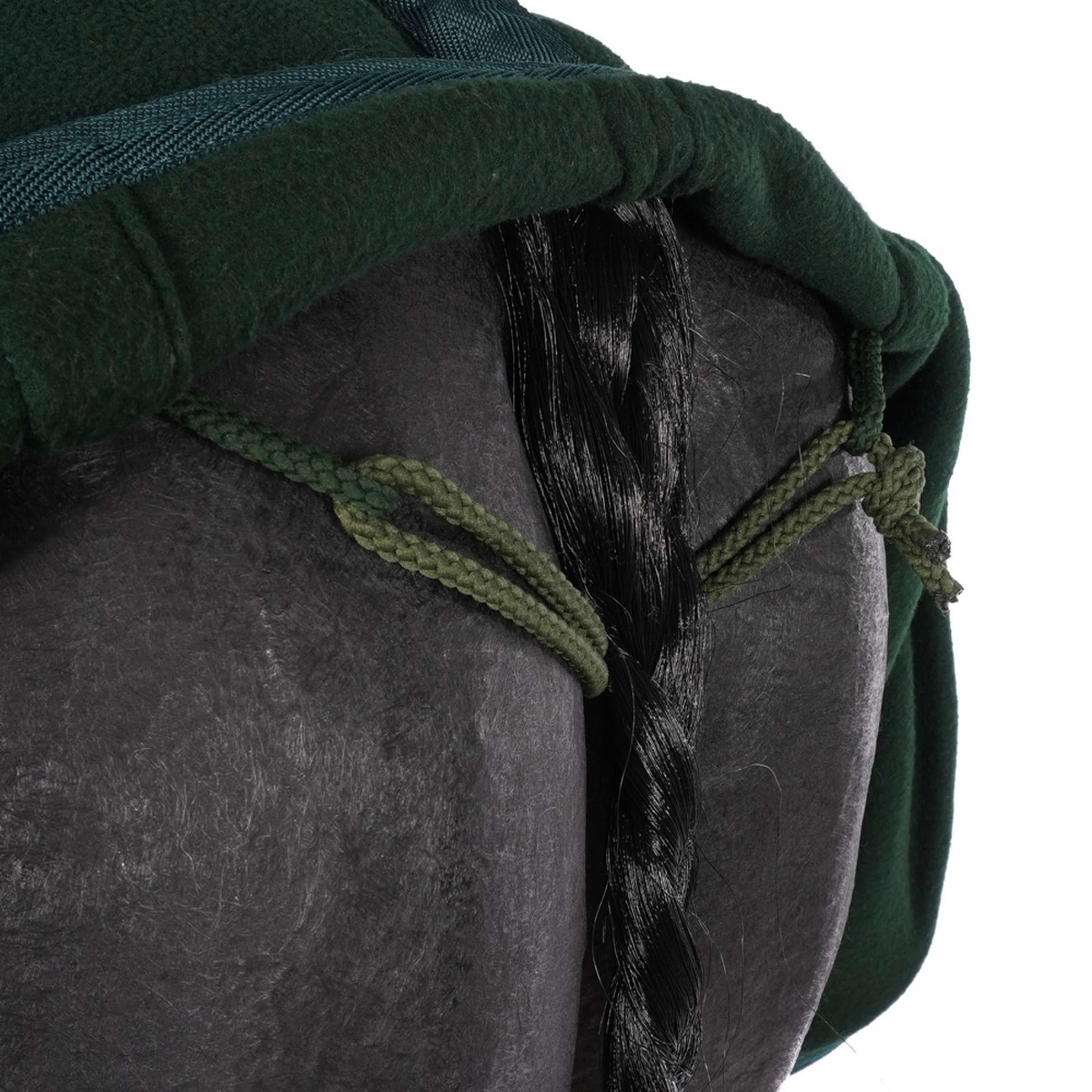 EQUITHÈME Couvre-reins Teddy Fleece Vert - Image 5