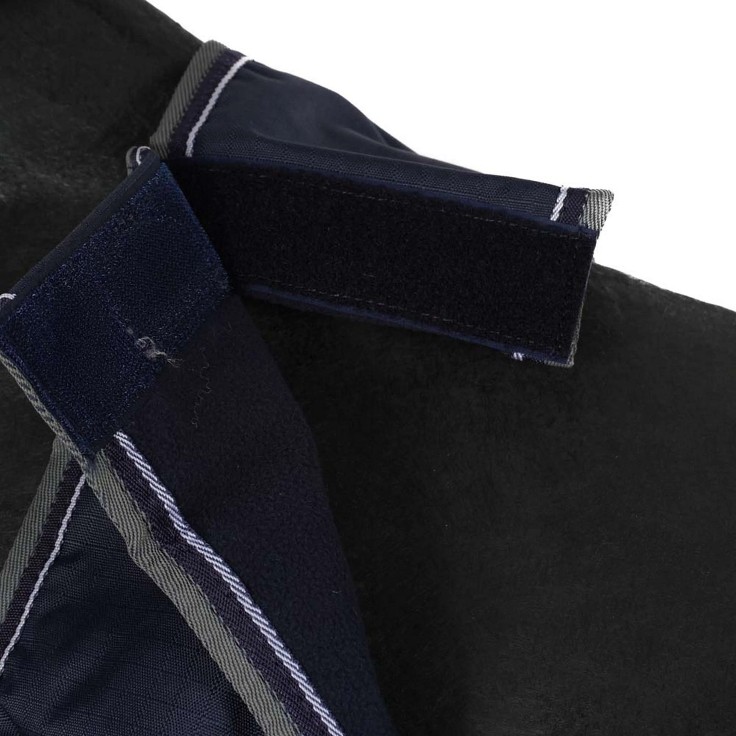 EQUITHÈME Couvre-reins Tyrex Polar Fleece 600D Marine/Gris Dots - Image 3