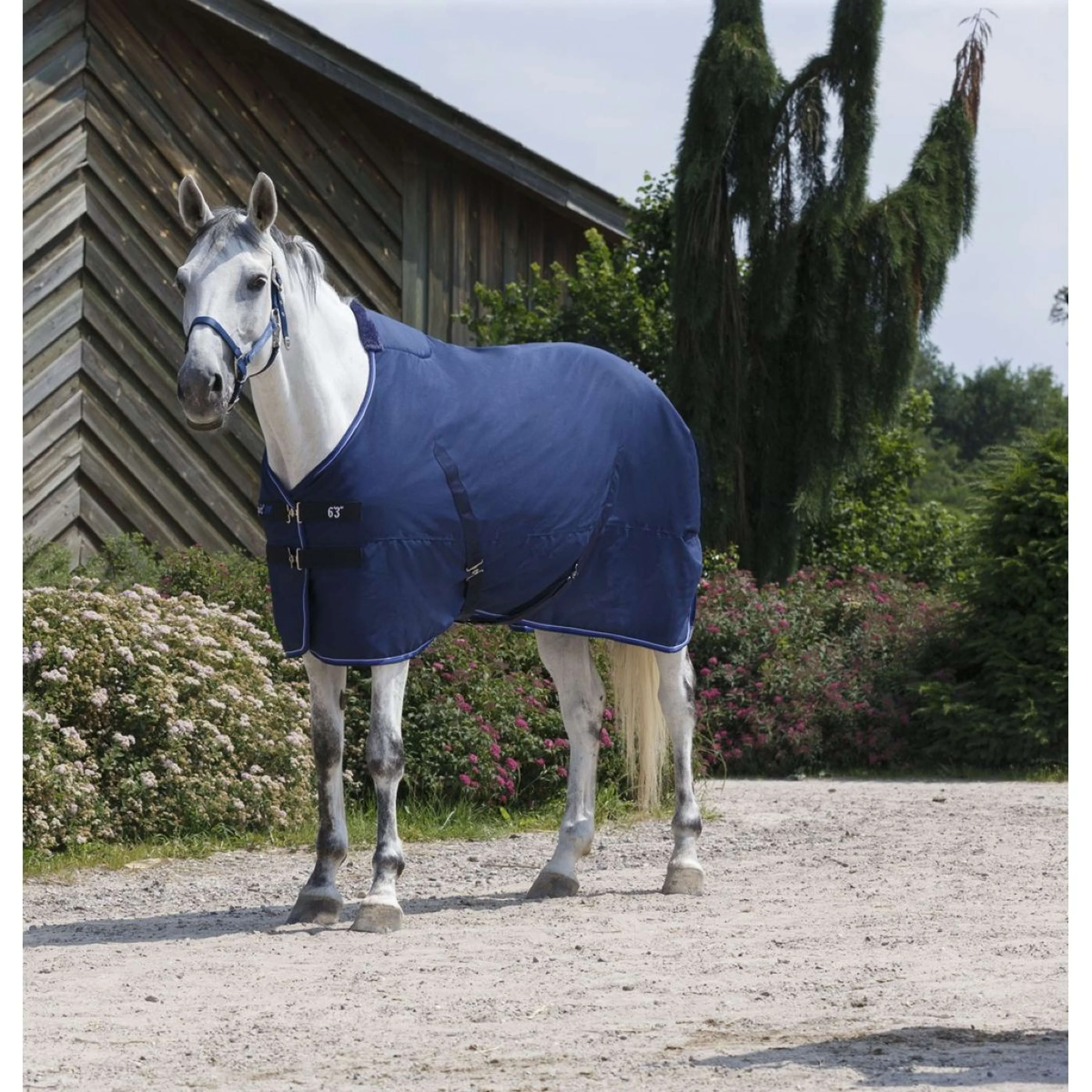 EQUITHÈME Couverture d'Écurie 150g Marin - Image 9