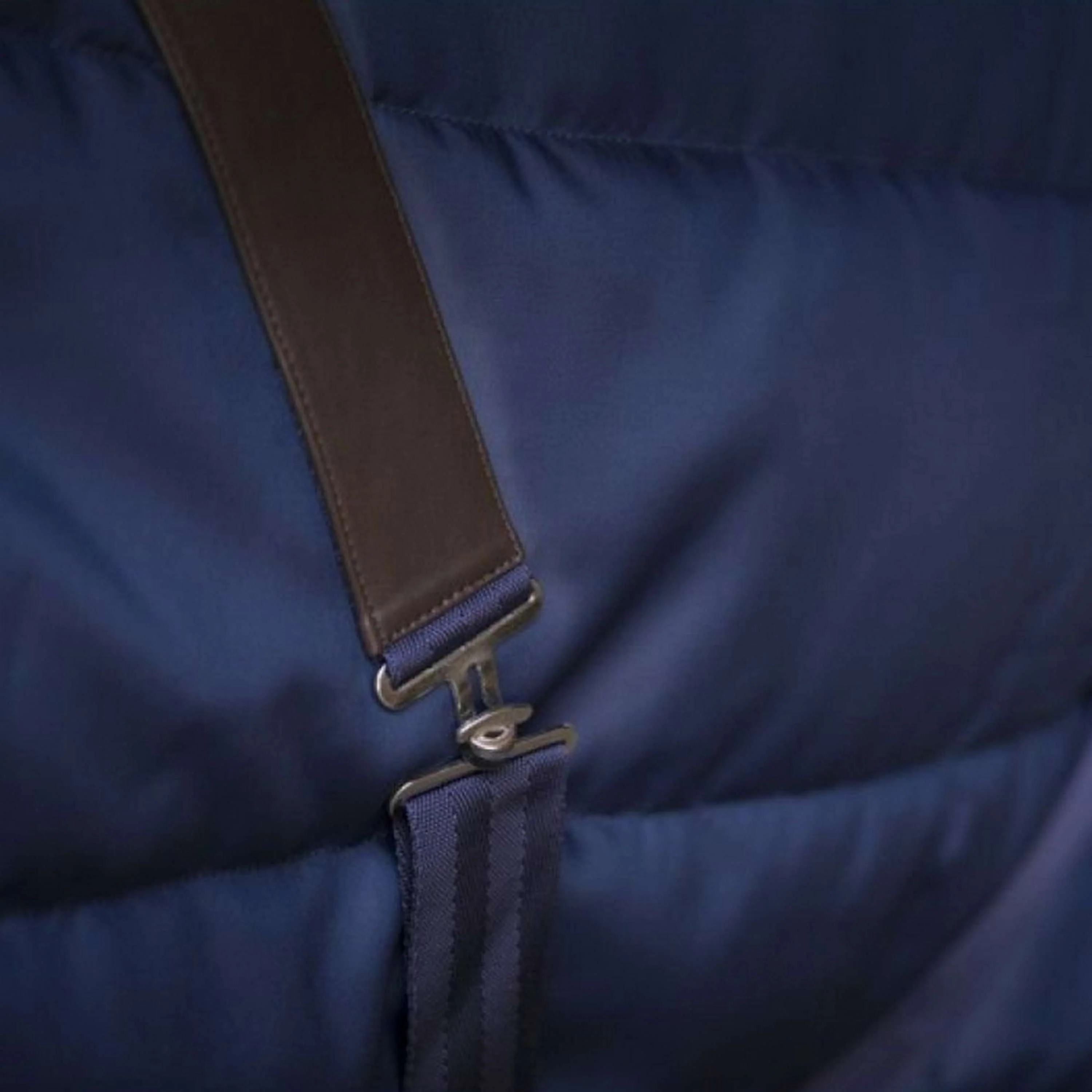 EQUITHÈME Couverture d'Écurie Teddy 200g Marin - Image 3