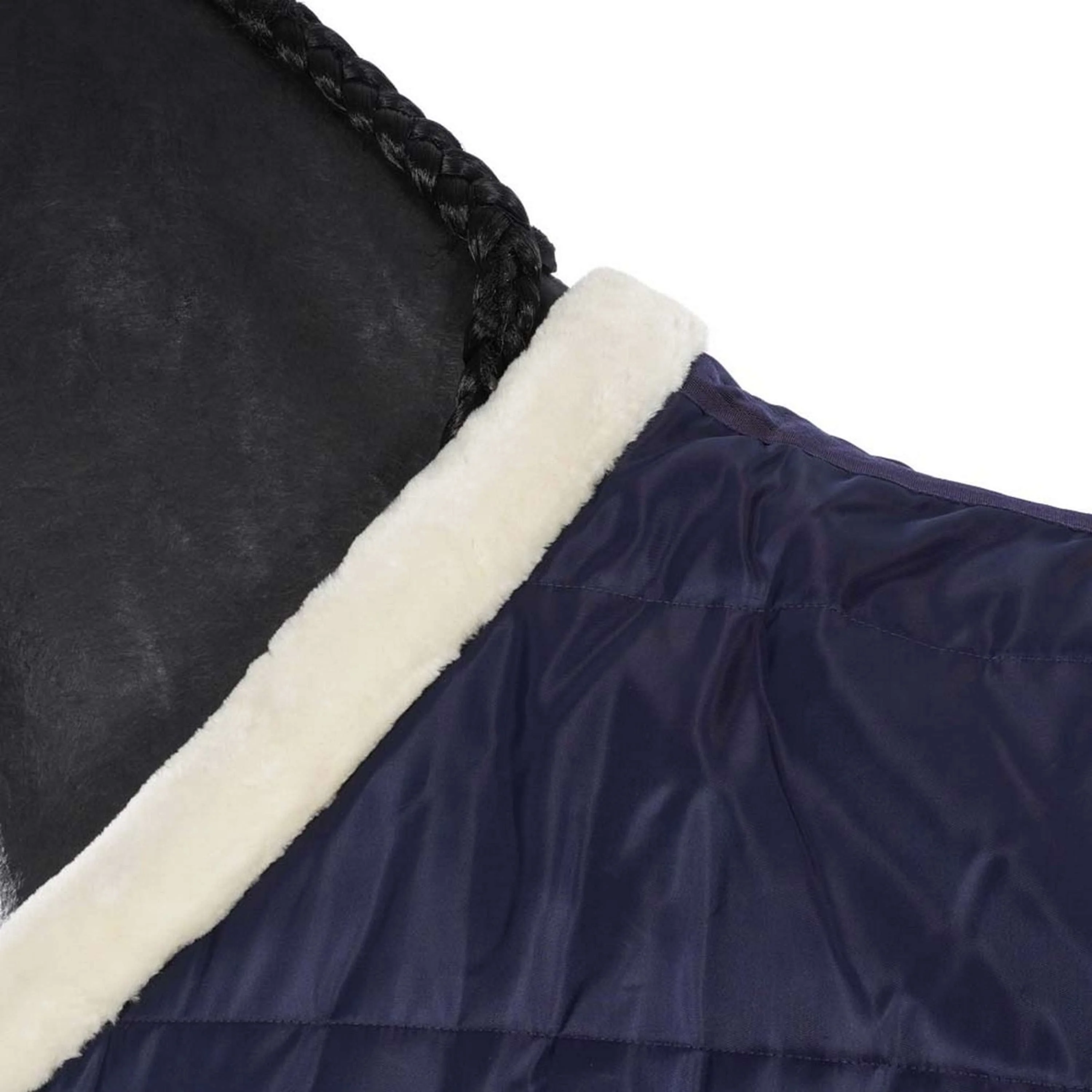 EQUITHÈME Couverture d'Écurie Teddy 200g Marin - Image 7