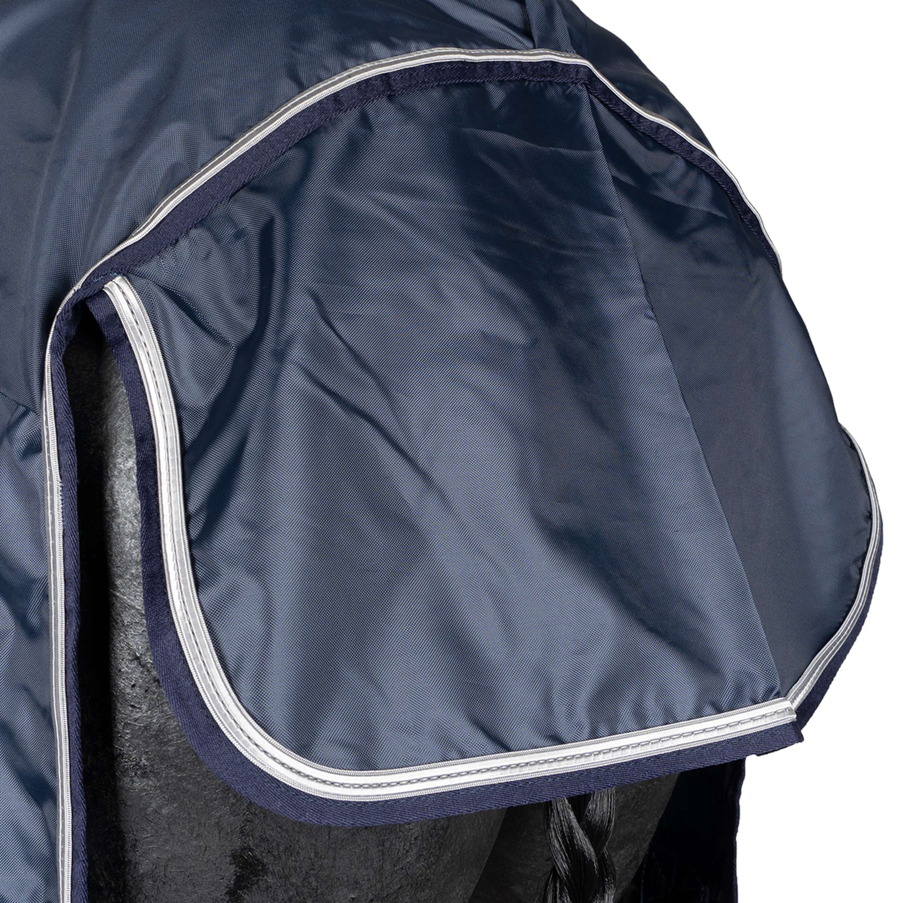 EQUITHÈME Couverture de Pluie Rain Marin - Image 12