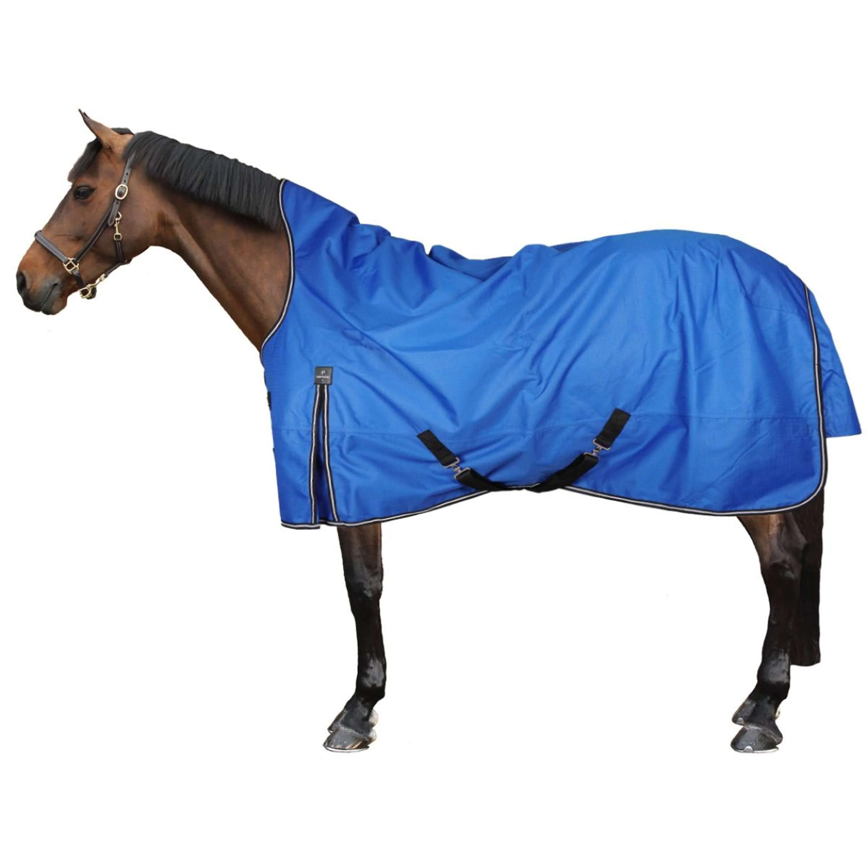 EQUITHÈME Couverture d'Extérieur Tyrex 1200D 0g Aisance High Neck Bleu Royal - Image 3