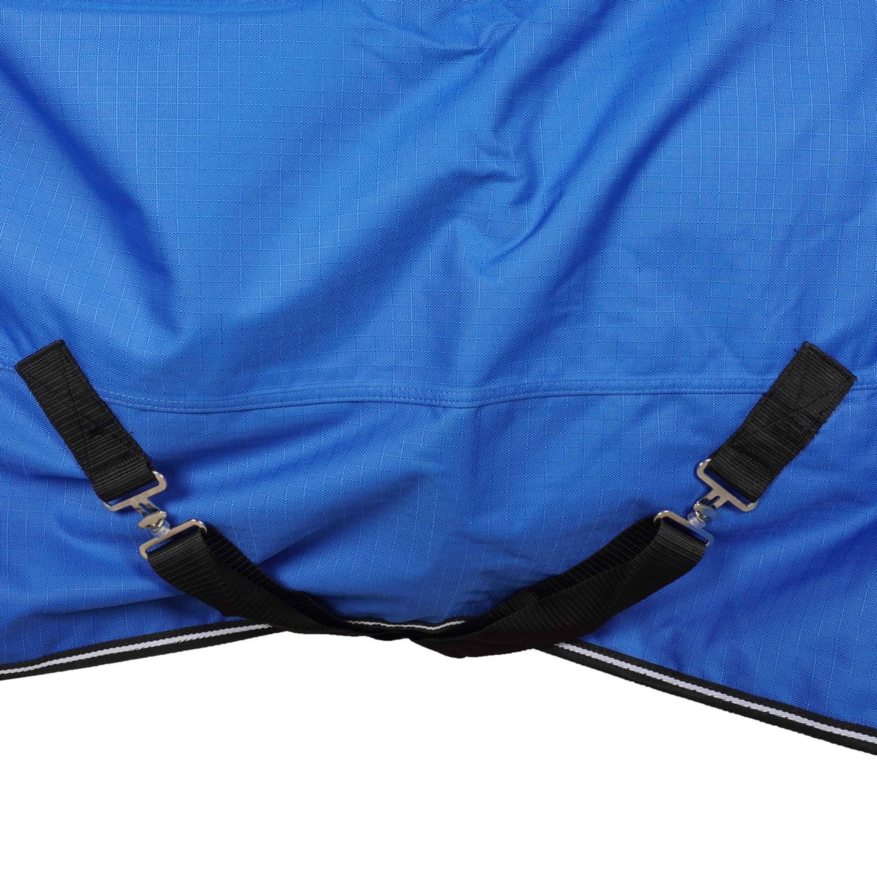 EQUITHÈME Couverture d'Extérieur Tyrex 1200D 0g Aisance High Neck Bleu Royal - Image 8