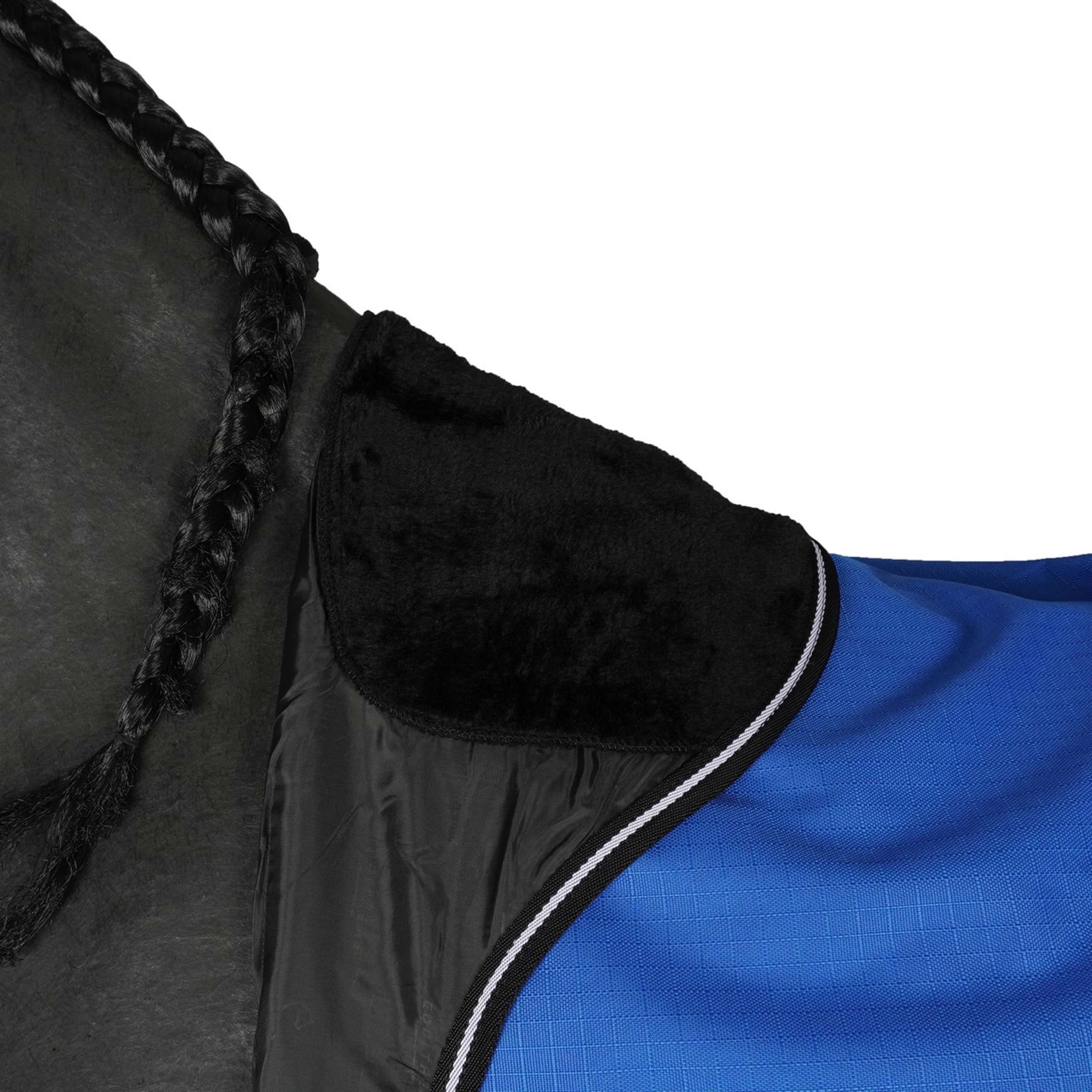 EQUITHÈME Couverture d'Extérieur Tyrex 1200D 0g Aisance High Neck Bleu Royal - Image 9