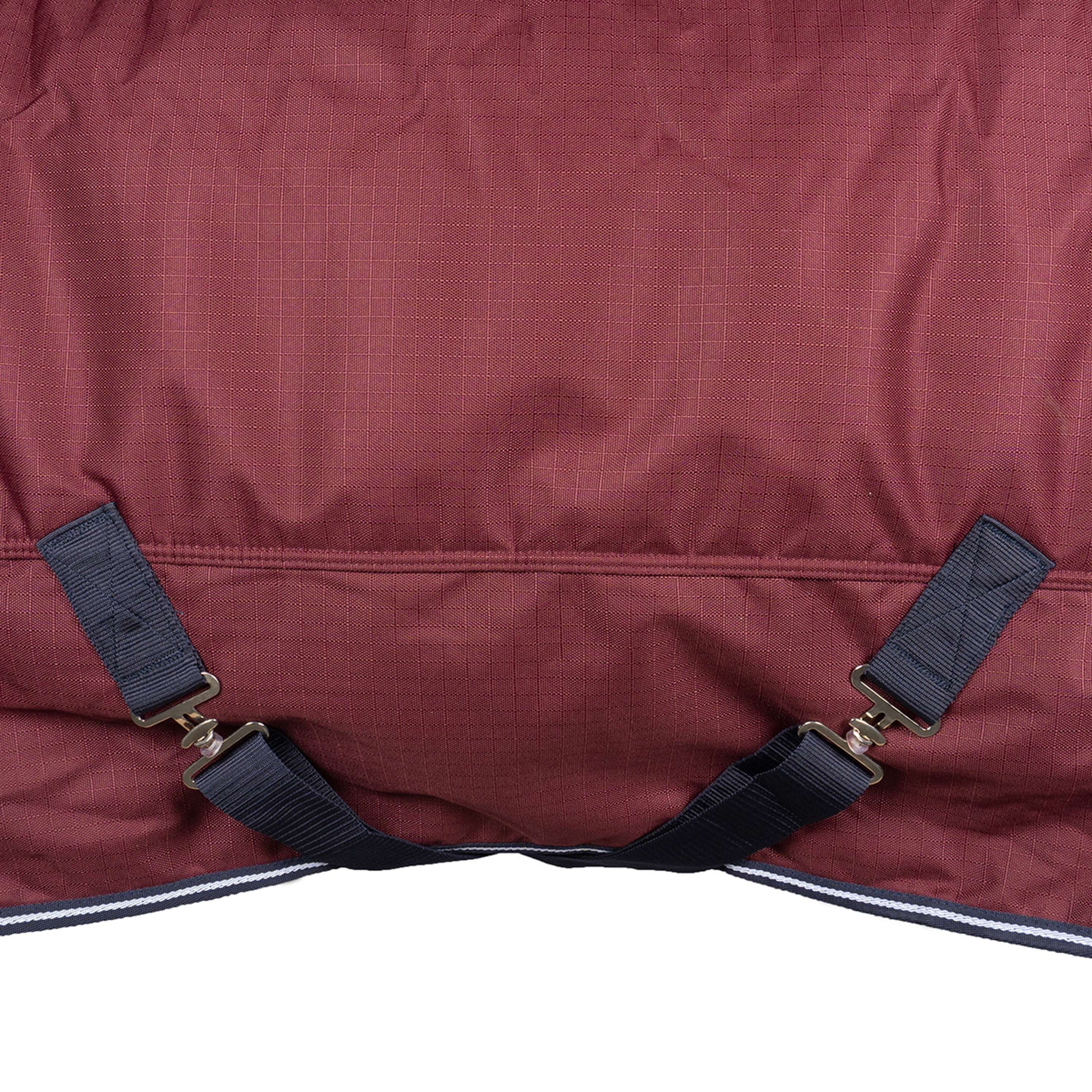 EQUITHÈME Couverture d'Extérieur Tyrex 1200D 0g High Neck Bordeaux - Image 10