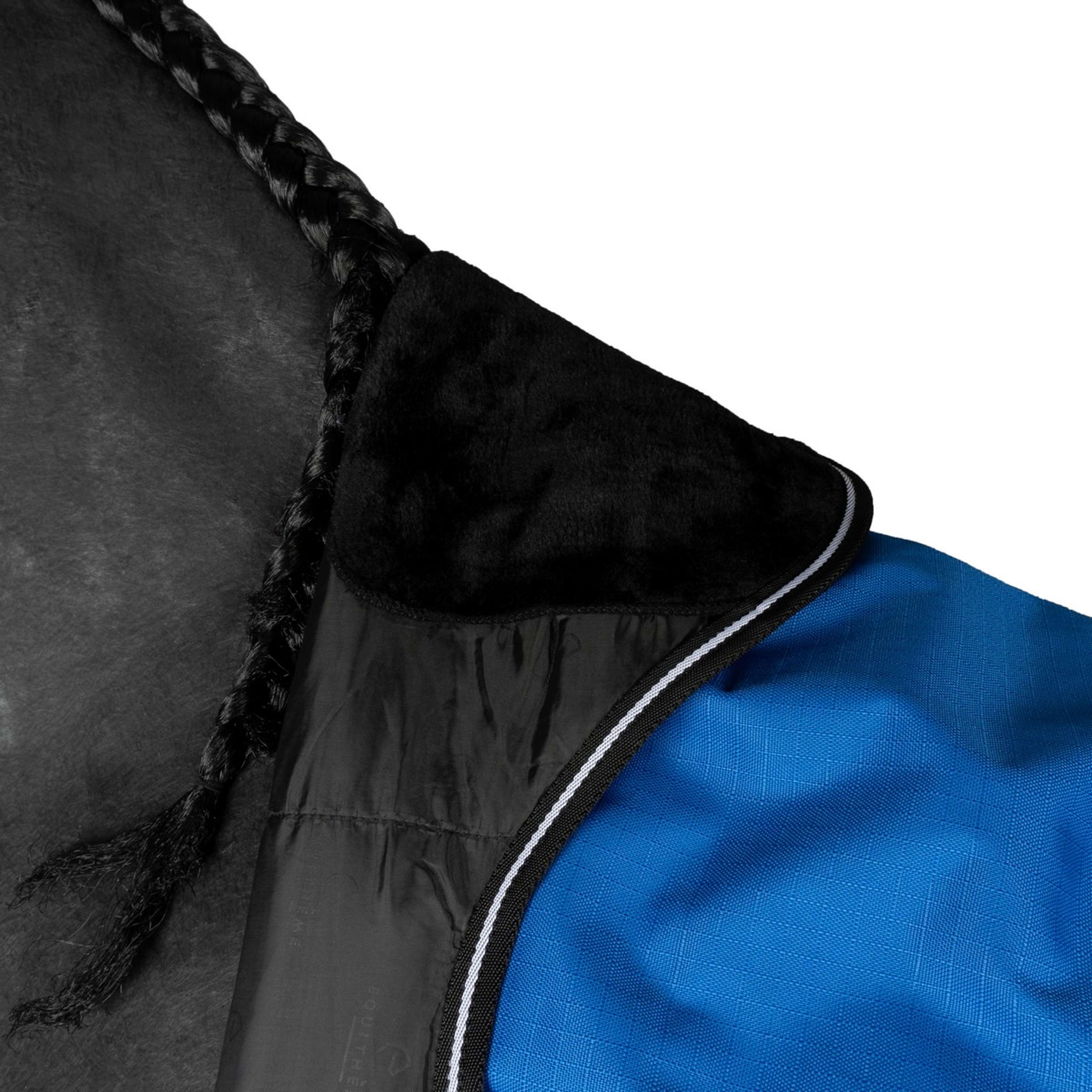 EQUITHÈME Couverture d'Extérieur Tyrex 1200D 50g Aisance High Neck Bleu Royal - Image 7