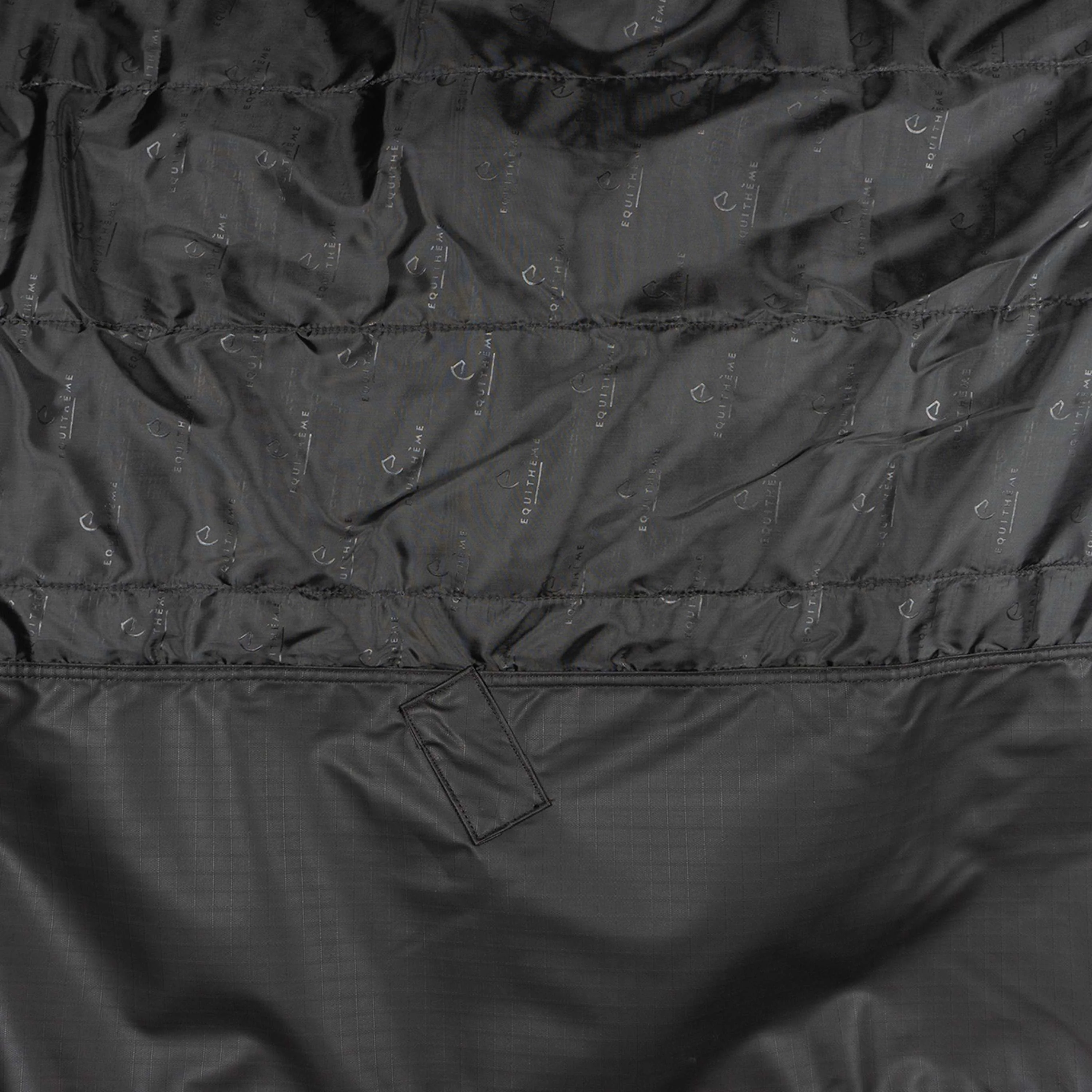 EQUITHÈME Couverture d'Extérieur Tyrex 600D Standard 150g Noir - Image 10