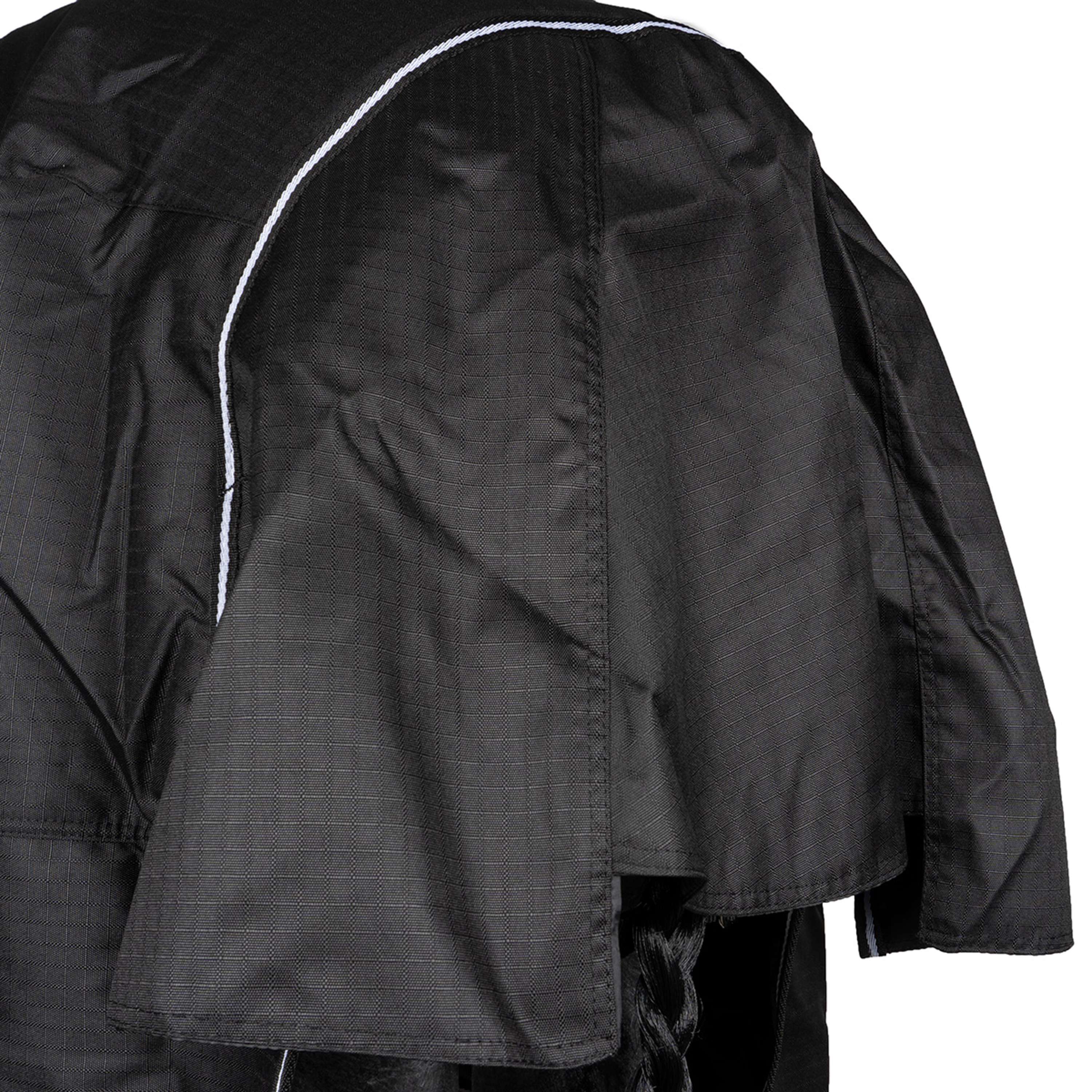 EQUITHÈME Couverture d'Extérieur Tyrex 600D Standard 150g Noir - Image 9