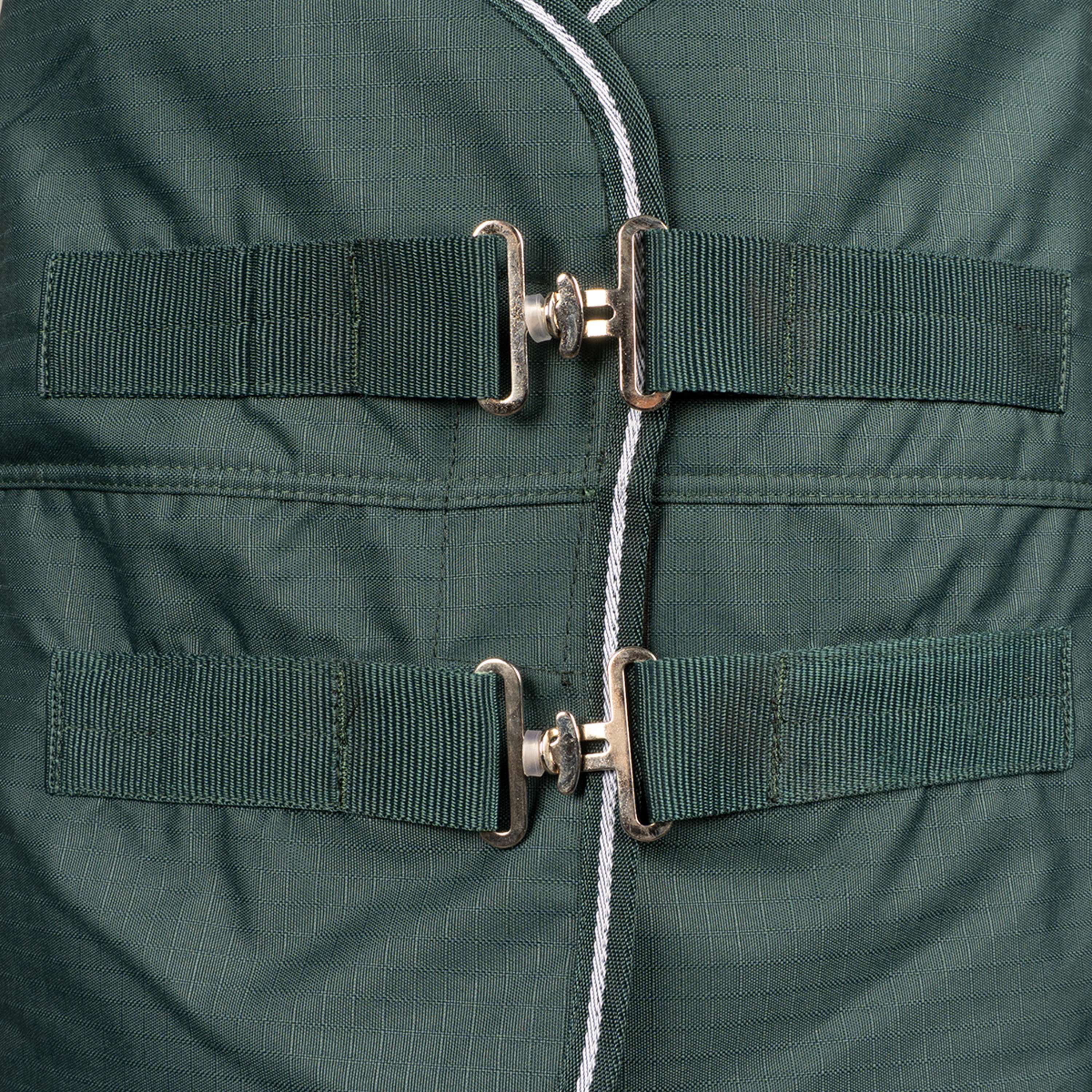EQUITHÈME Couverture d'Extérieur Tyrex 600D Standard 300g Vert - Image 3