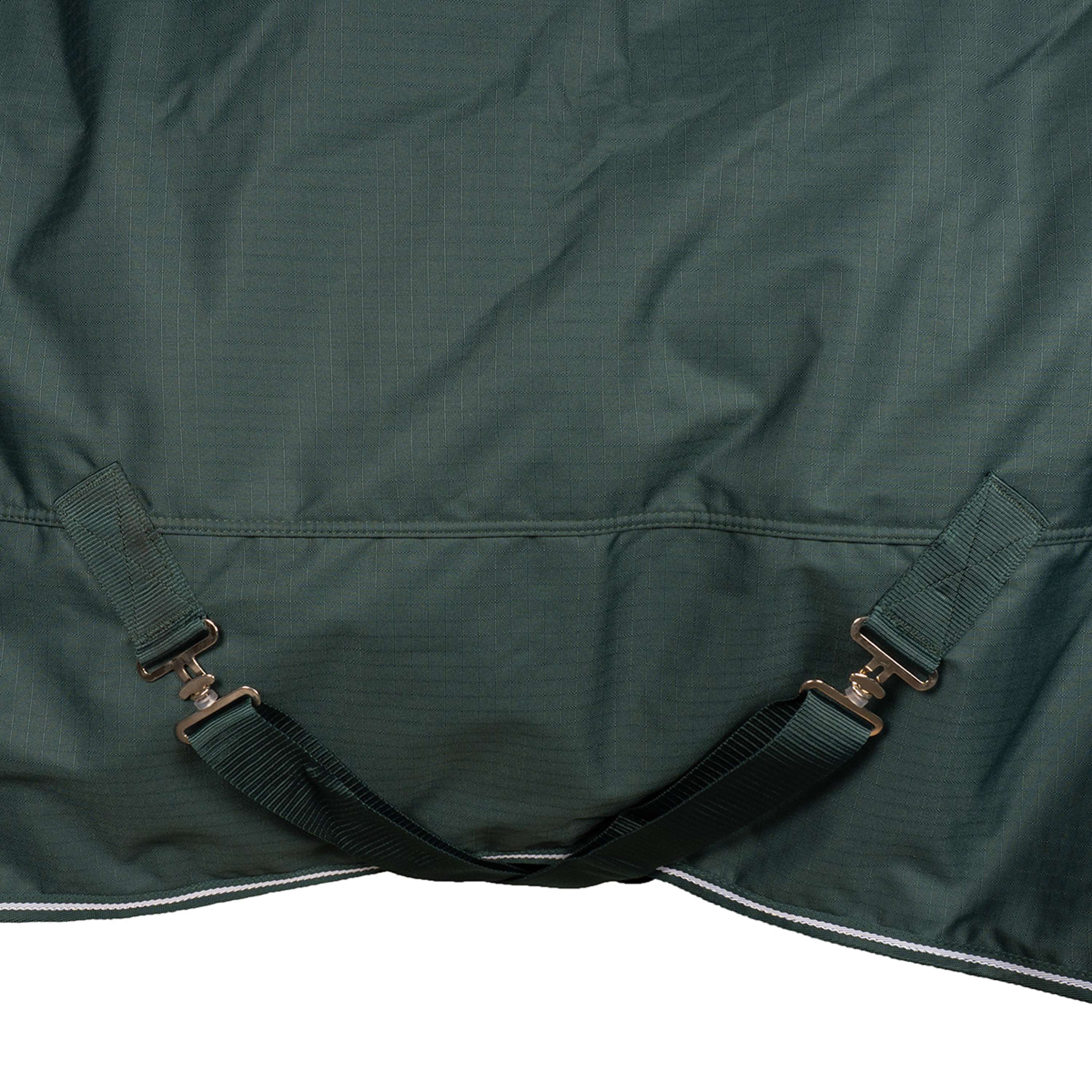 EQUITHÈME Couverture d'Extérieur Tyrex 600D Standard 300g Vert - Image 6