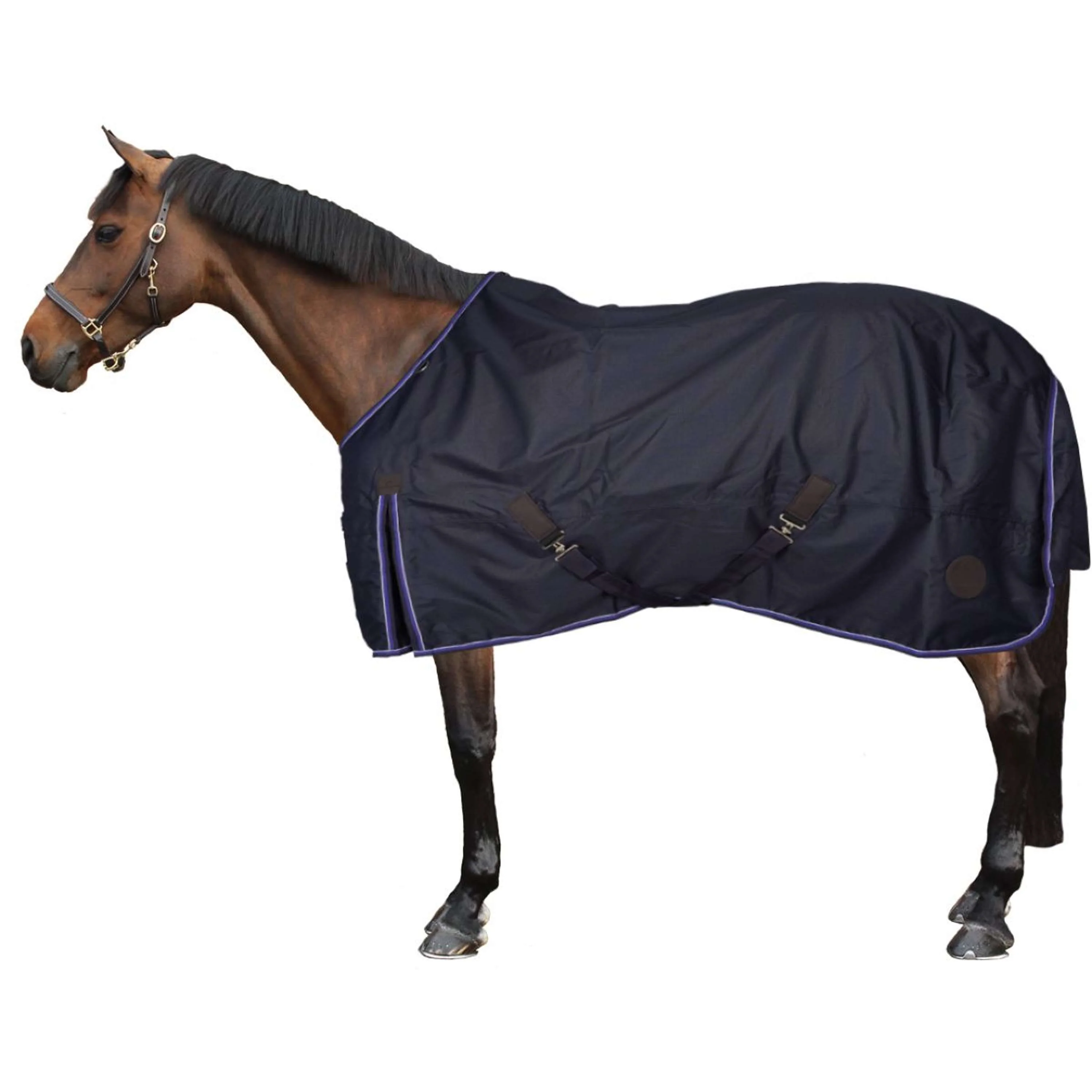 EQUITHÈME Couverture d'Extérieur Classic 1200D 100g Marin - Image 2