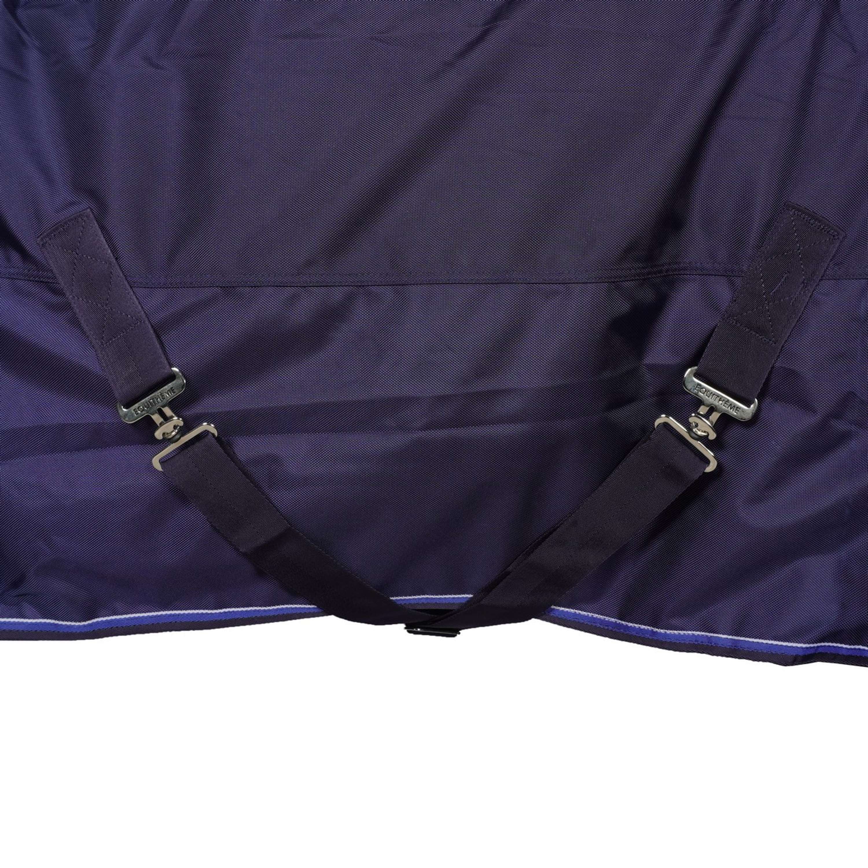 EQUITHÈME Couverture d'Extérieur Pro Series Tyrex 1680D 220g avec Couvre-cou Marin - Image 7