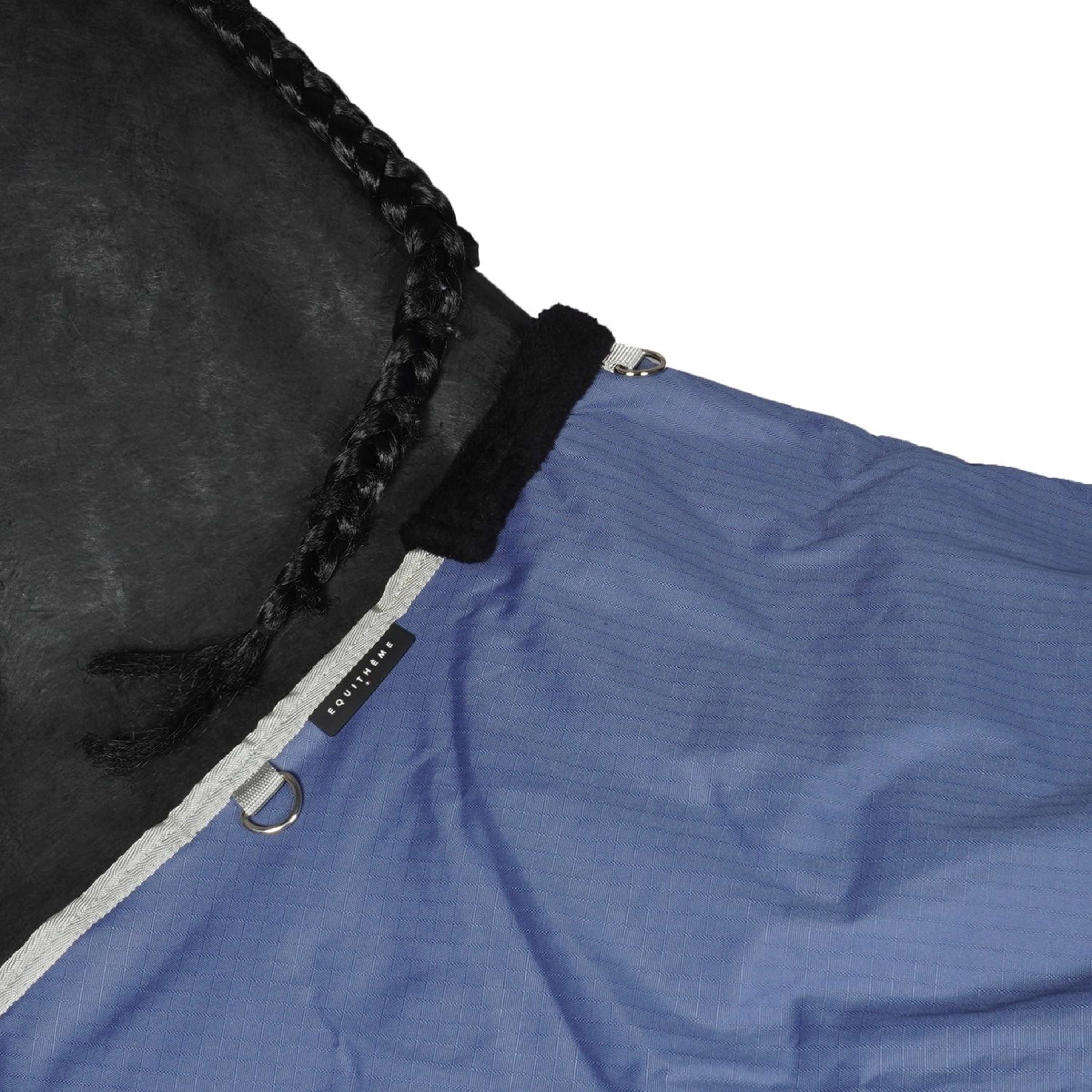 EQUITHÈME Couverture d'Extérieur Tyrex 600D 150g Recyclé Marin - Image 5