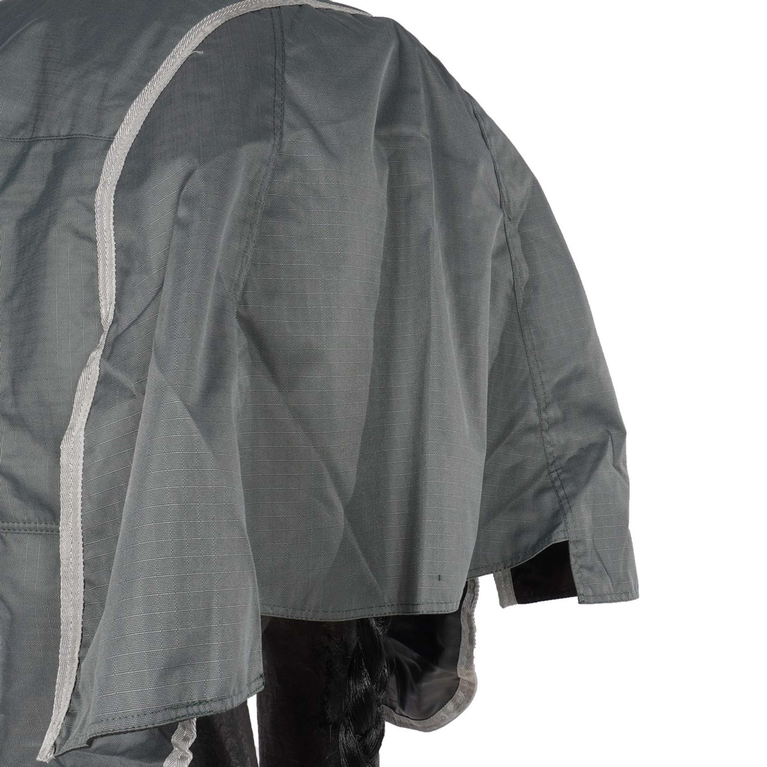 EQUITHÈME Couverture Imperméable Tyrex 600D Recyclé 0g Vert - Image 8