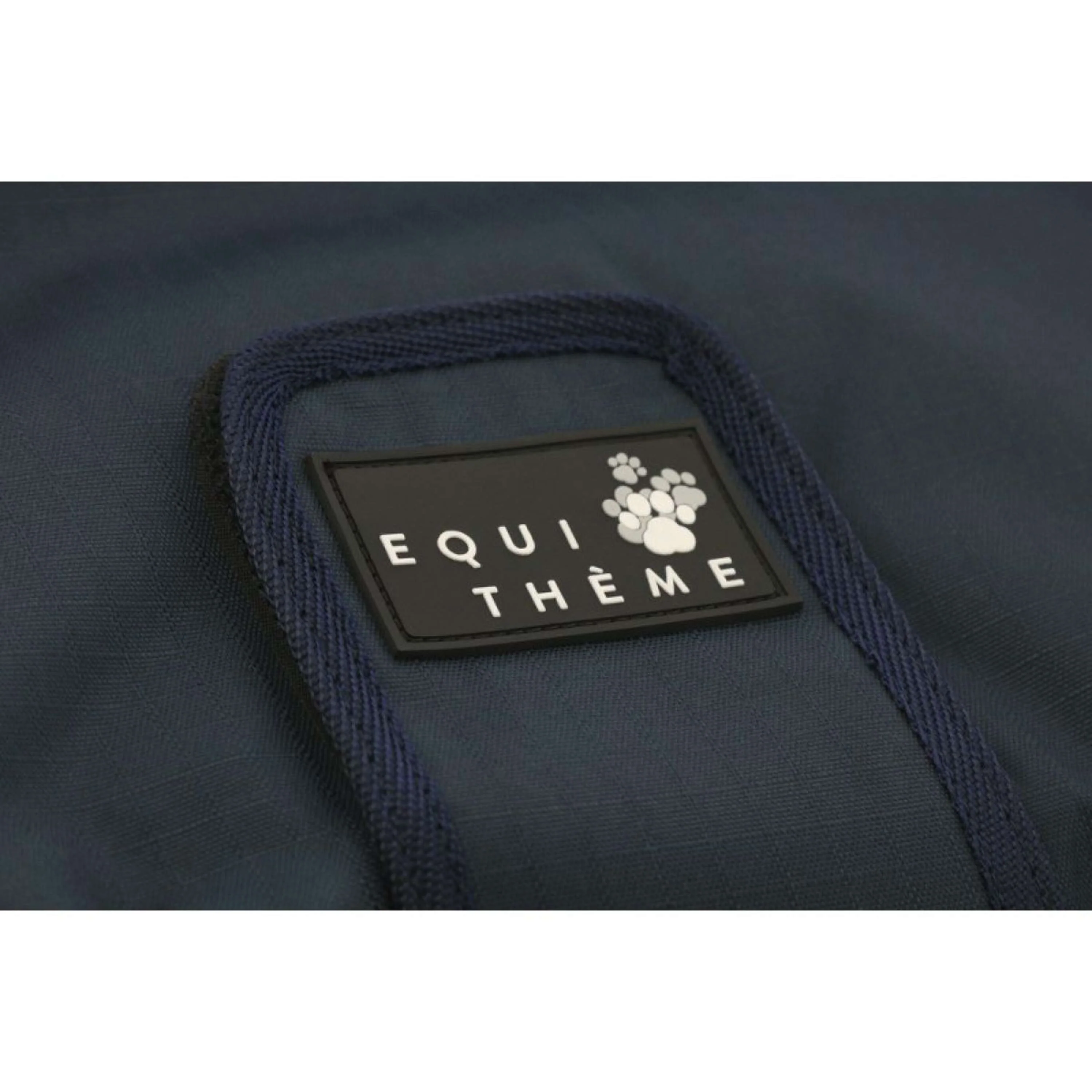 EQUITHÈME Couverture pour Chien Tyrex 600D 220g Marine/Vert - Image 4
