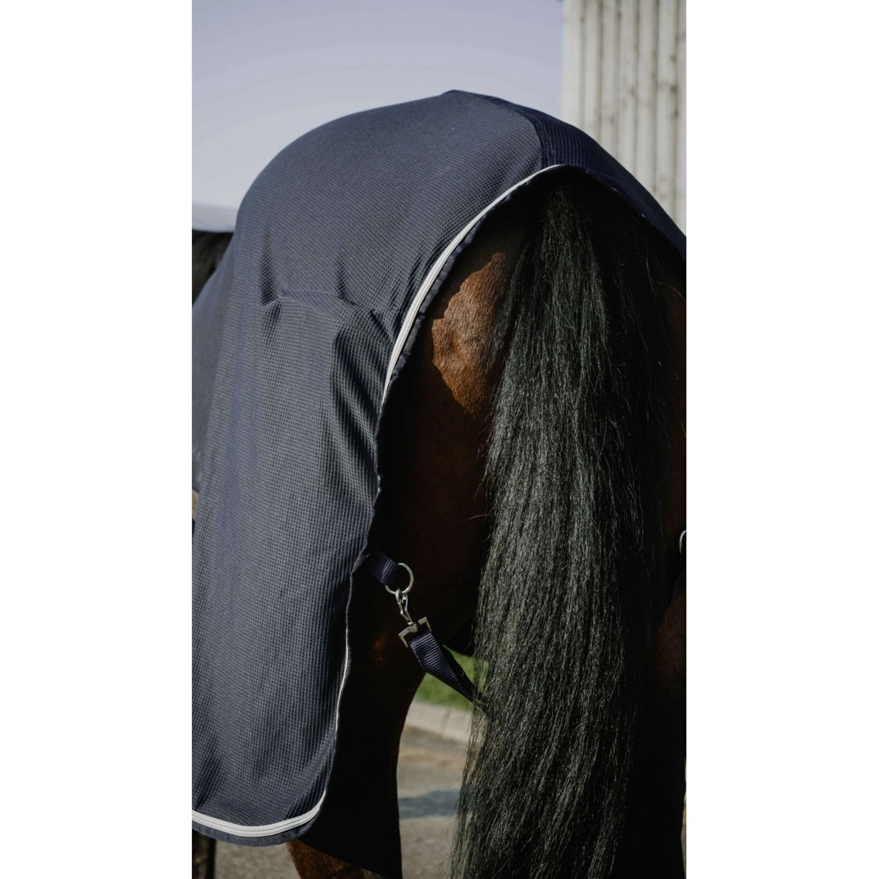 EQUITHÈME Couverture Refroidissante Drycool Standard Navy blue - Image 2