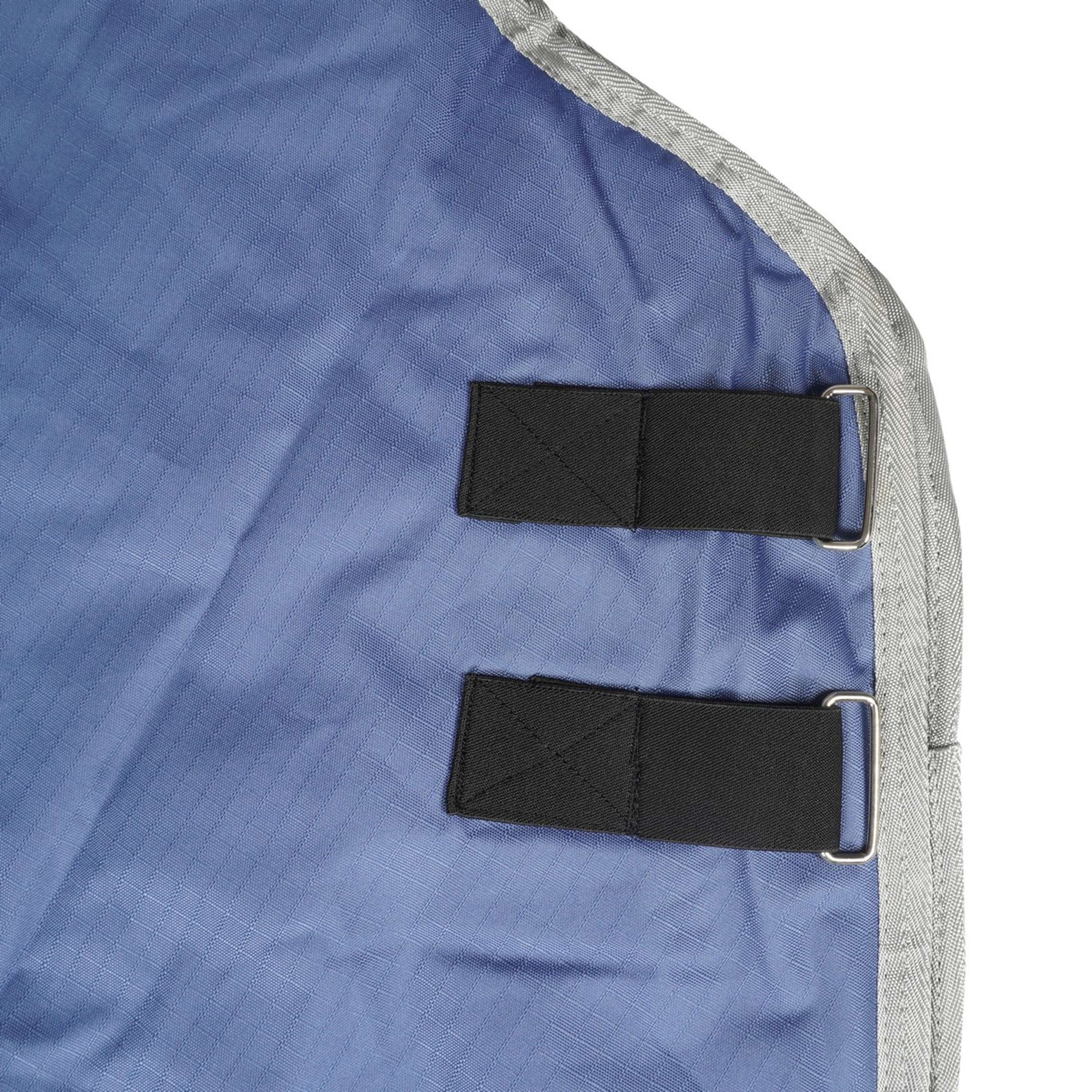 EQUITHÈME Couvre-Cou 150g 600D Recyclé Bleu - Image 4