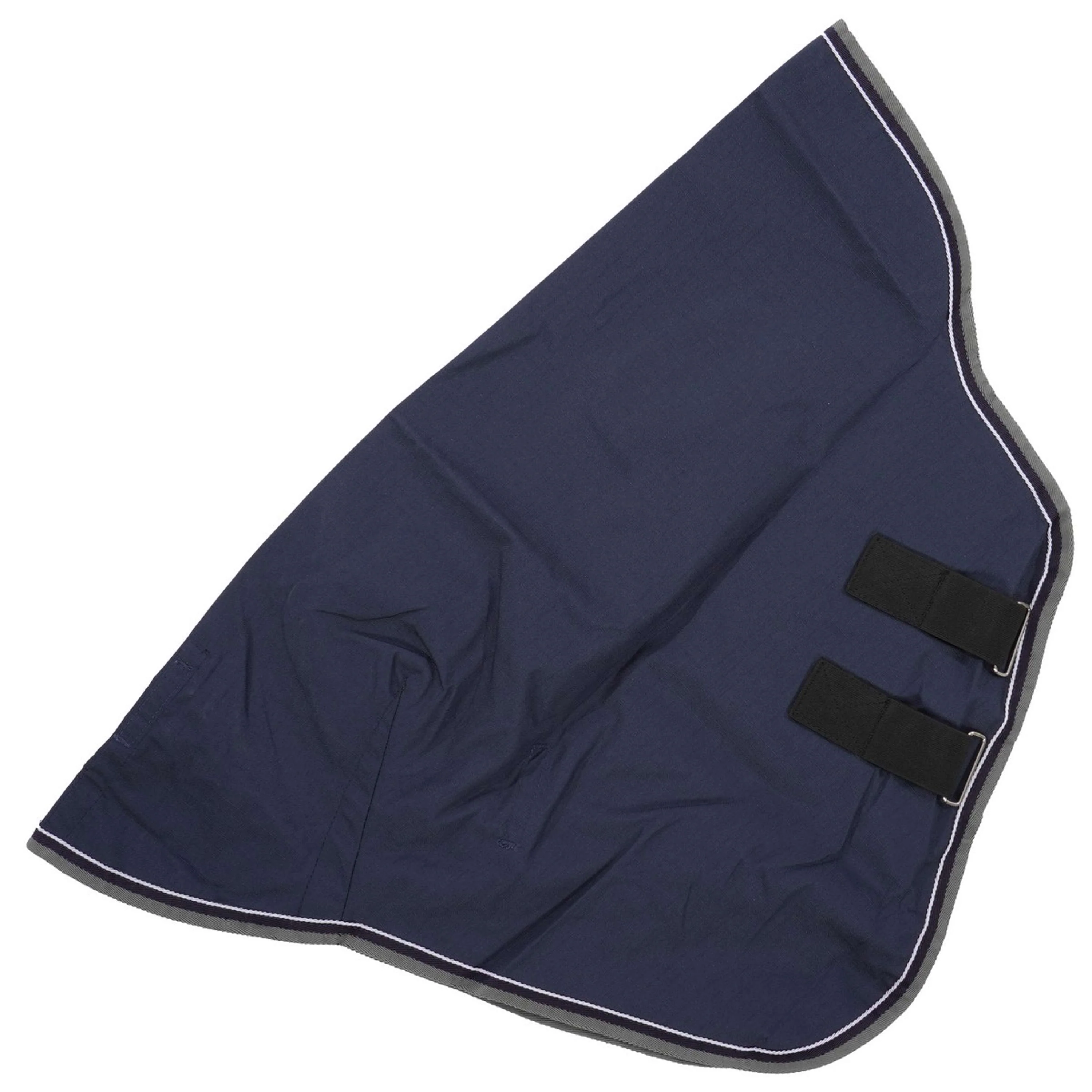 EQUITHÈME Couvre-Cou Tyrex 600D 0g Marine/Gris Dots - Image 4
