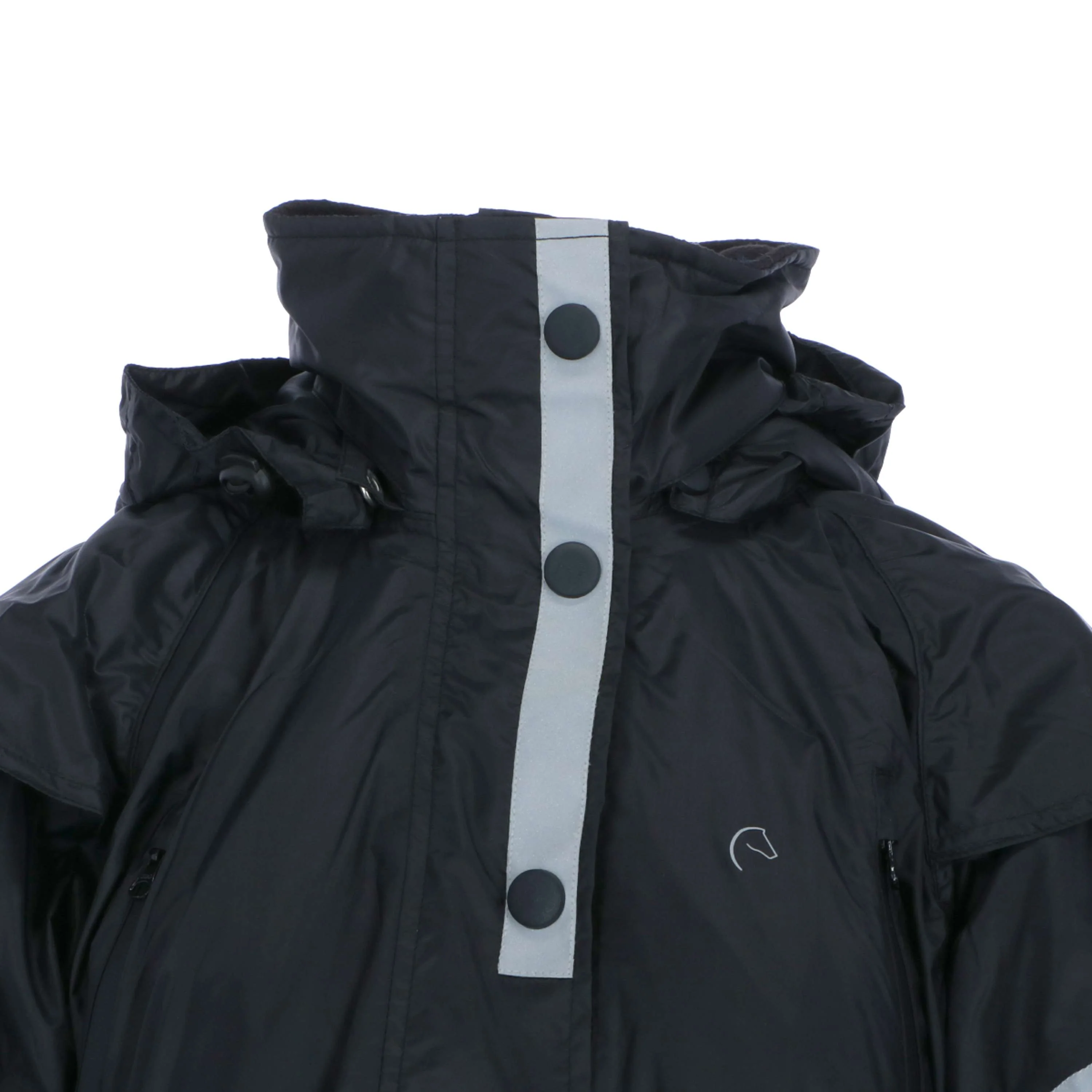 EQUITHÈME Imperméable Ridercoat Noir - Image 5