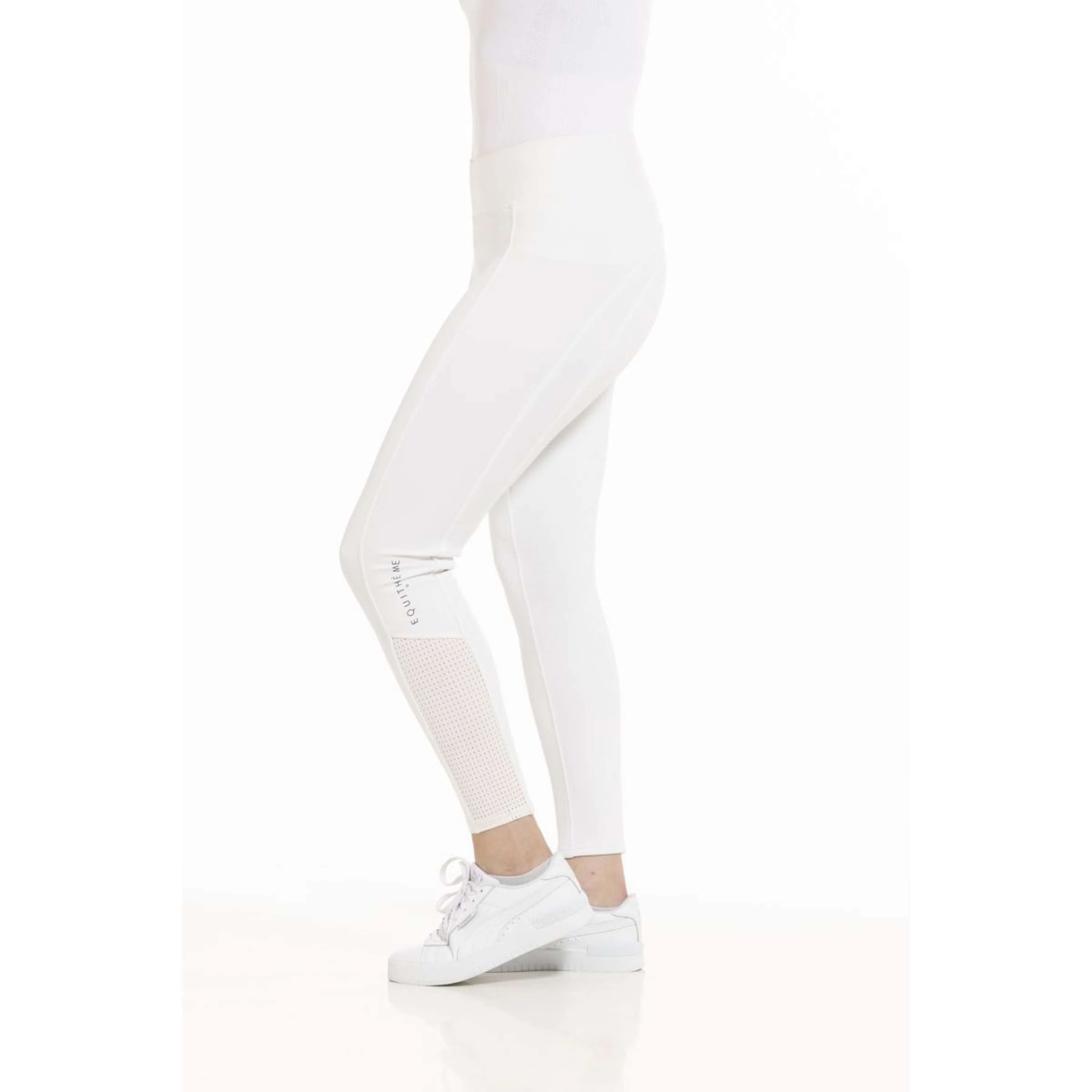 EQUITHÈME Legging d'Équitation Brigitte Blanc - Image 2