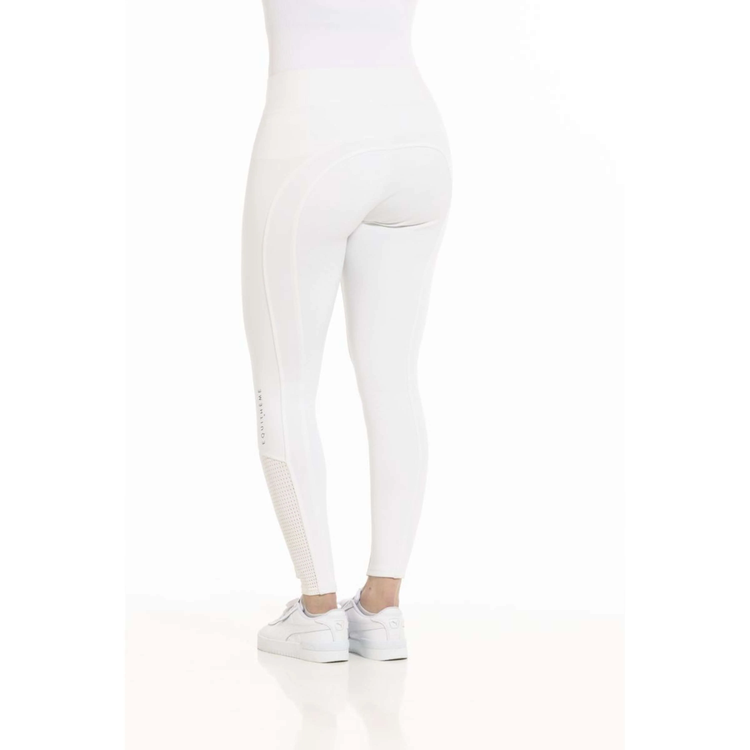 EQUITHÈME Legging d'Équitation Brigitte Blanc - Image 3