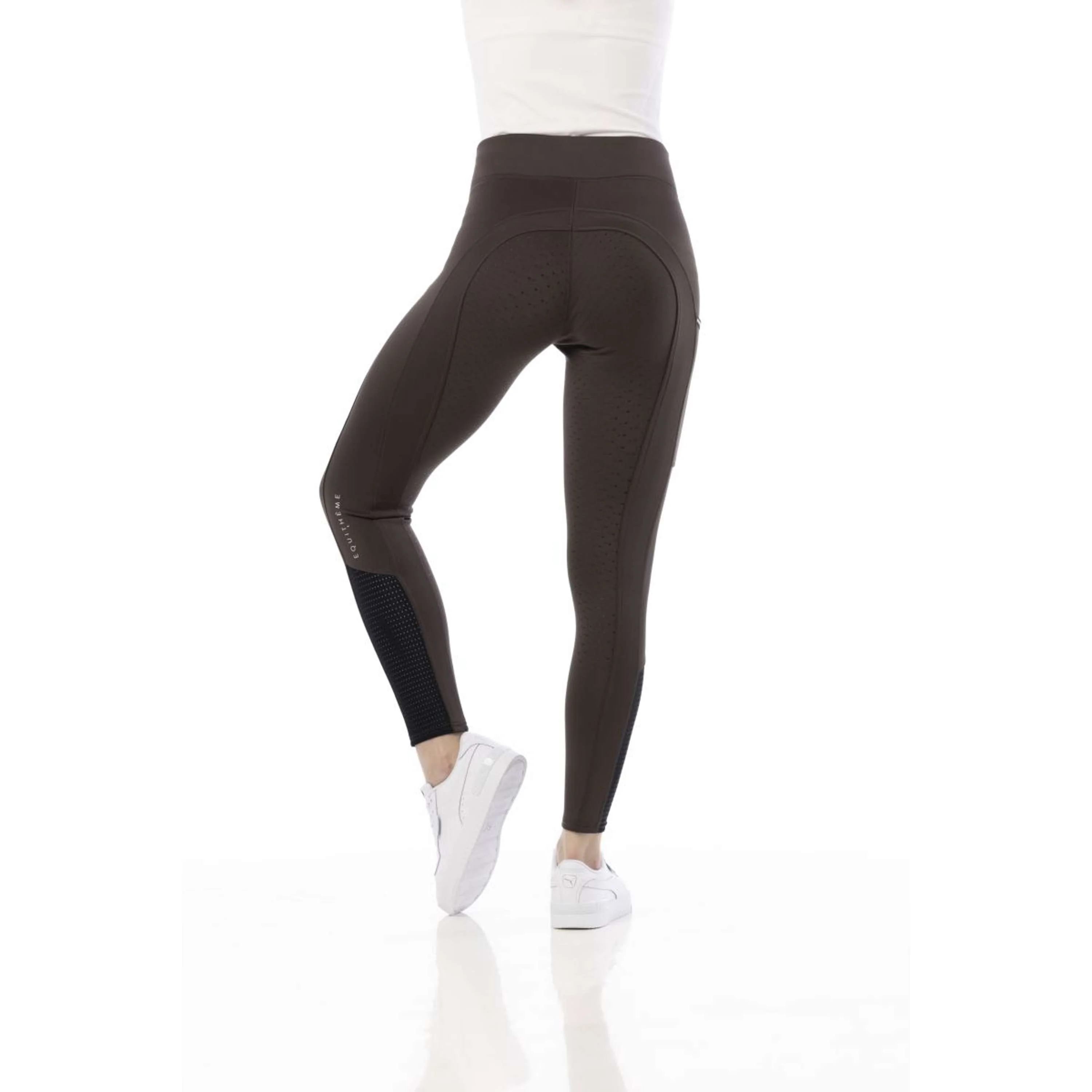 EQUITHÈME Legging d'Équitation Brigitte Châtaigne - Image 4