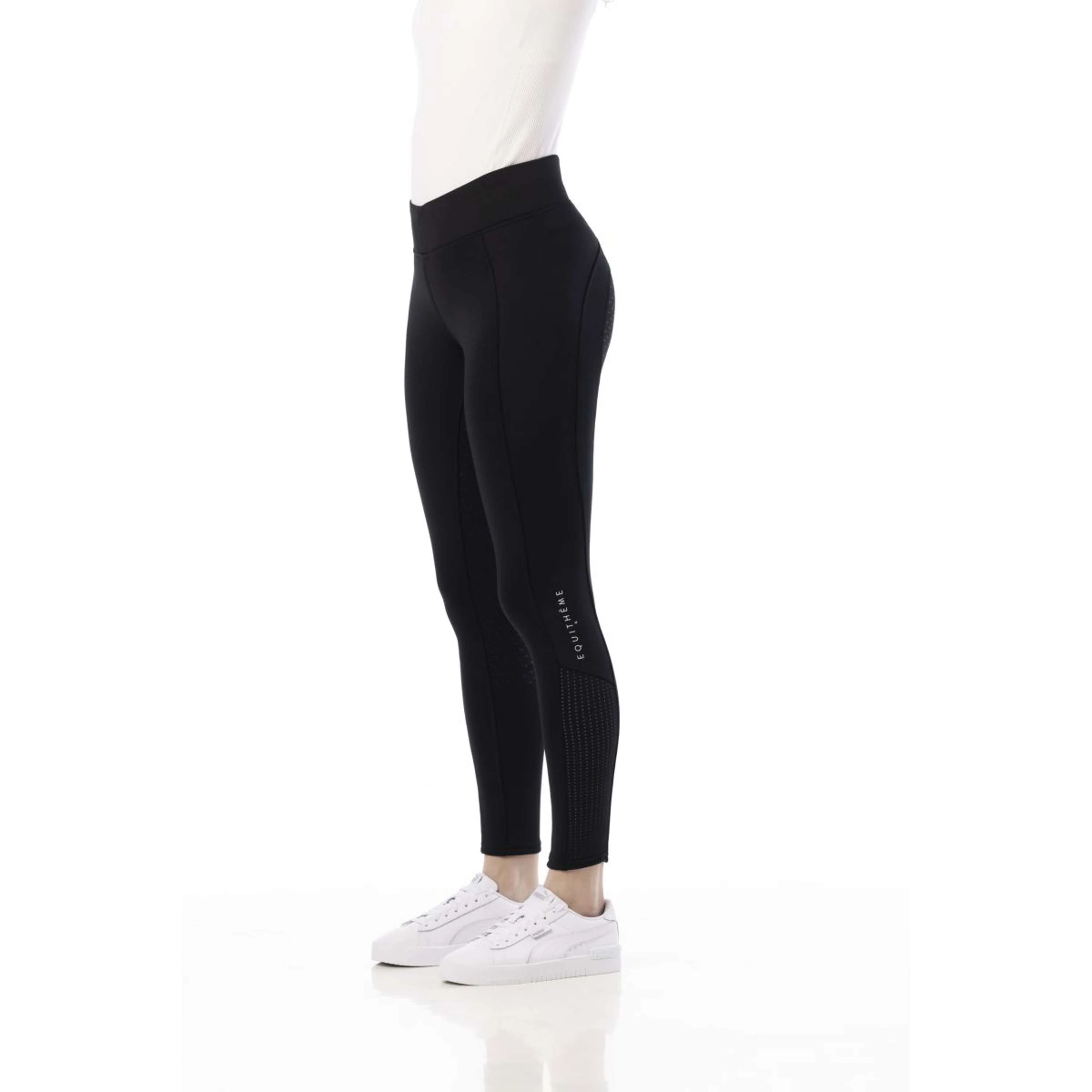 EQUITHÈME Legging d'Équitation Brigitte Noir - Image 4