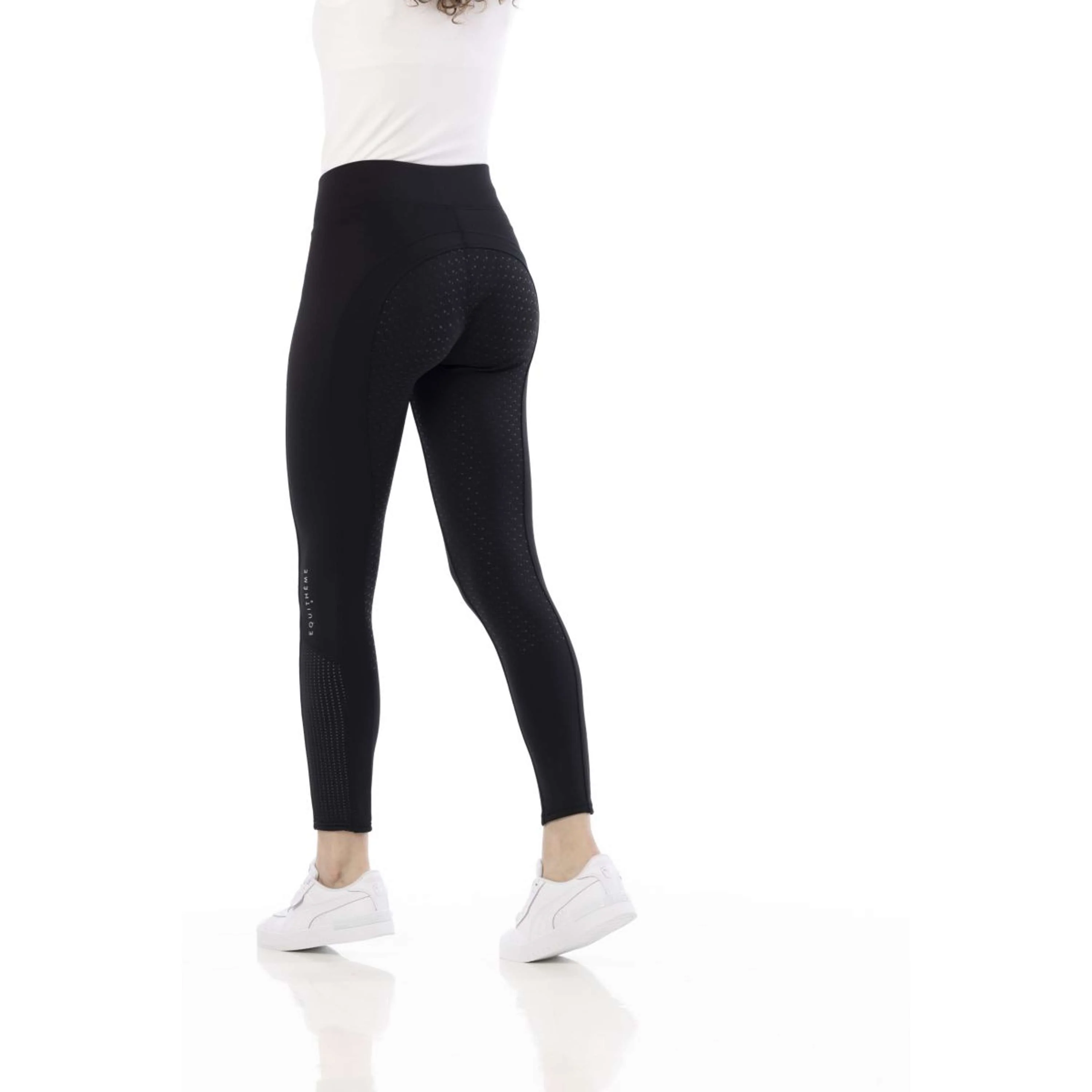 EQUITHÈME Legging d'Équitation Brigitte Noir - Image 5