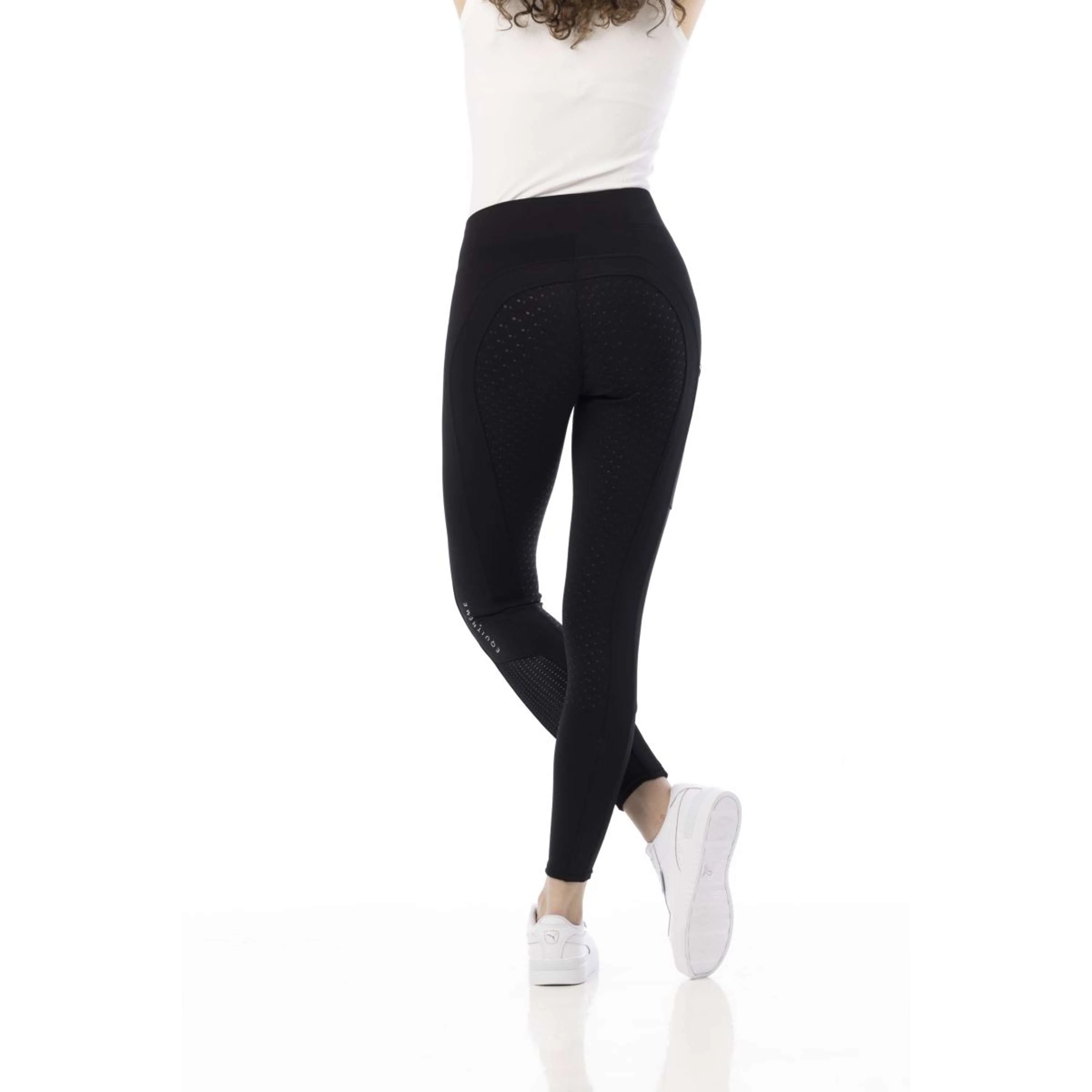 EQUITHÈME Legging d'Équitation Brigitte Noir - Image 6