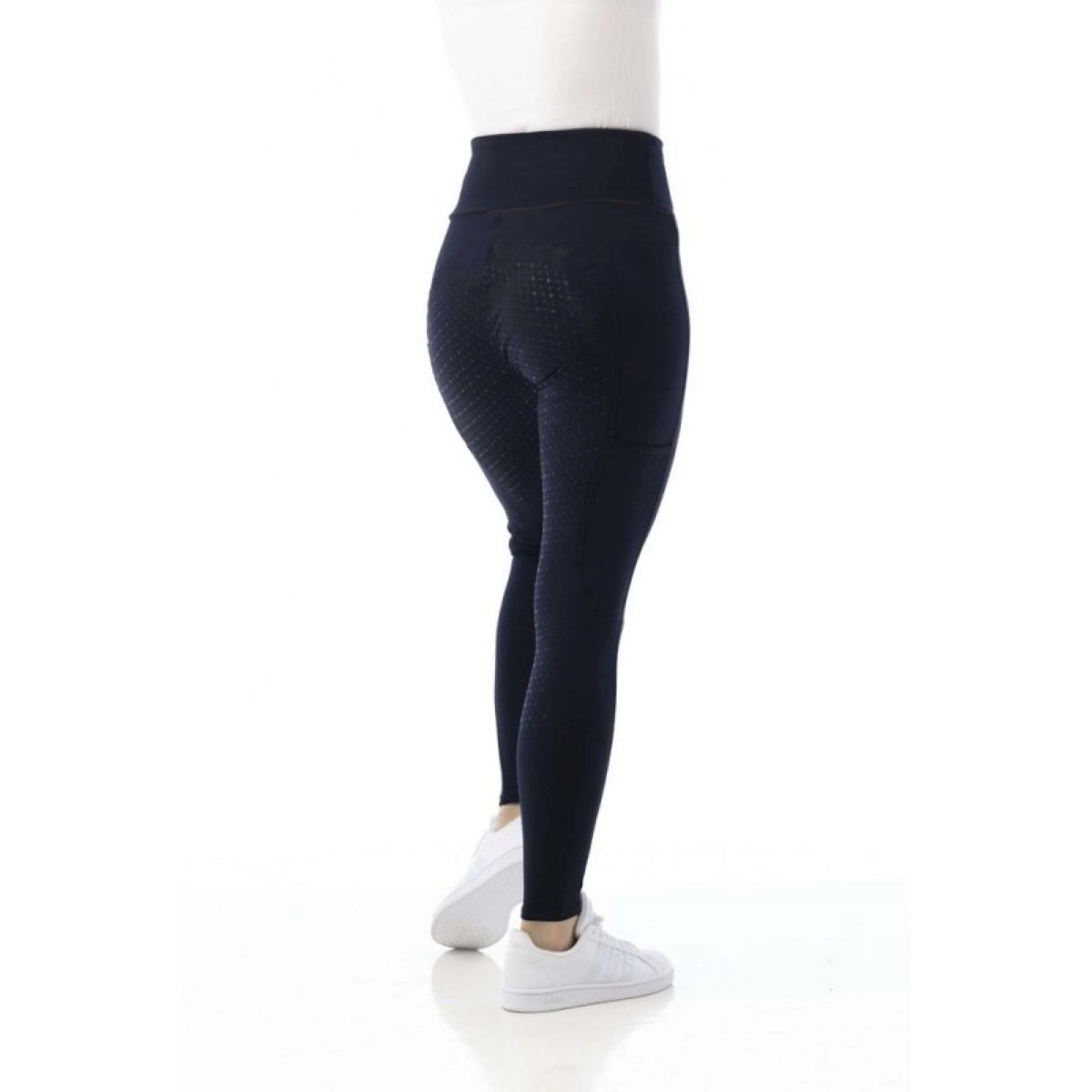 EQUITHÈME Legging d'Équitation Lyly Pull-On Marin - Image 3