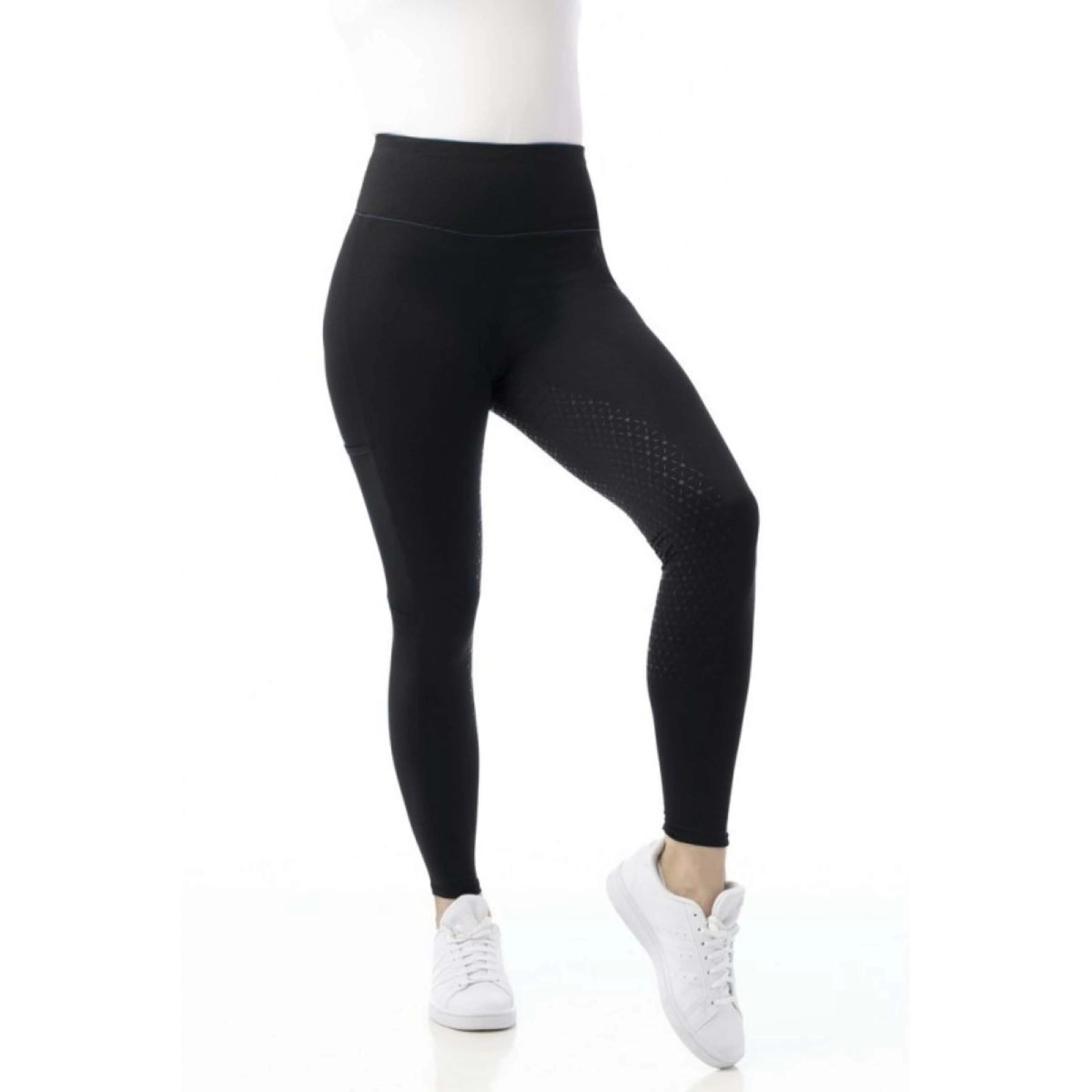 EQUITHÈME Legging d'Équitation Lyly Pull-On Noir - Image 2