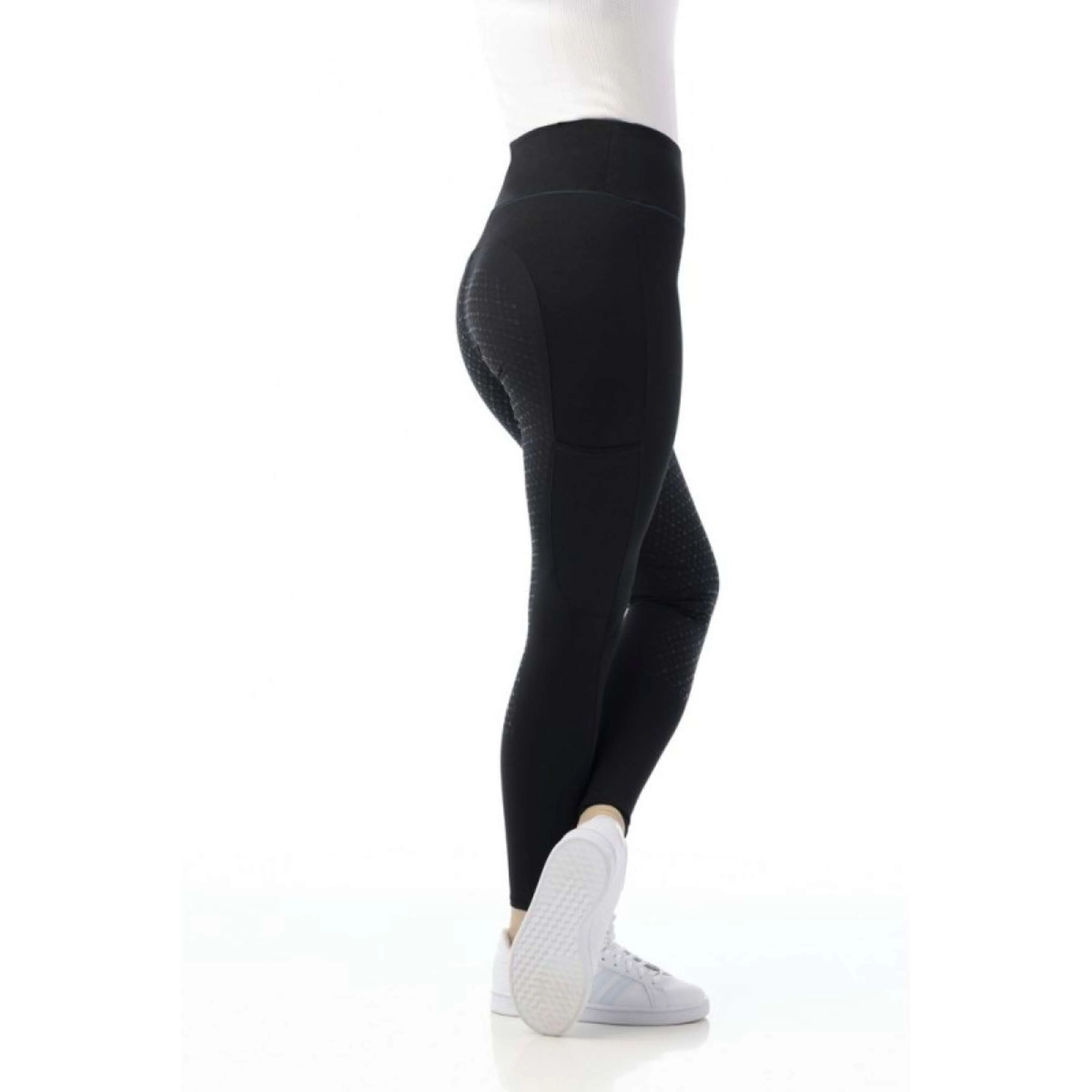 EQUITHÈME Legging d'Équitation Lyly Pull-On Noir - Image 3