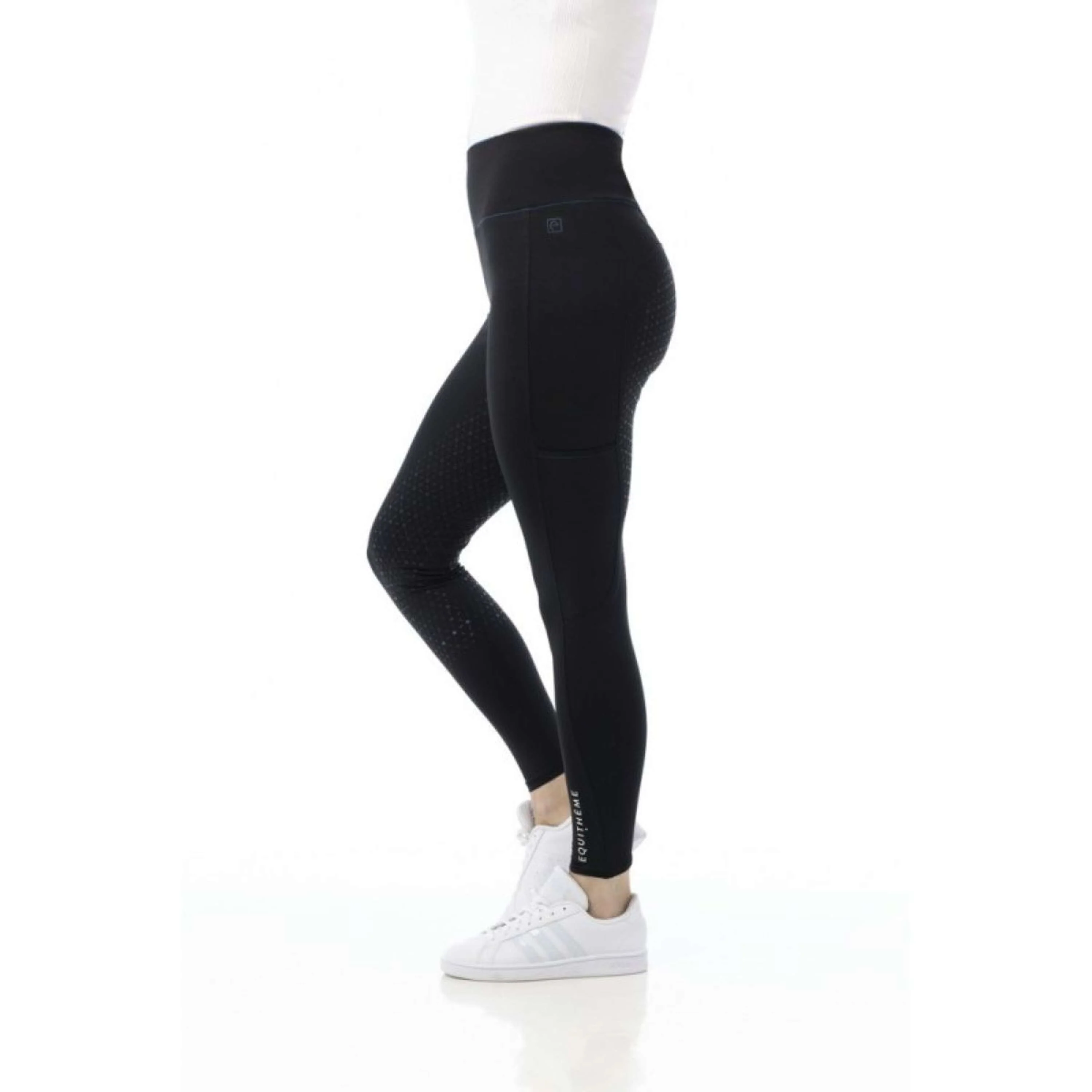 EQUITHÈME Legging d'Équitation Lyly Pull-On Noir - Image 5