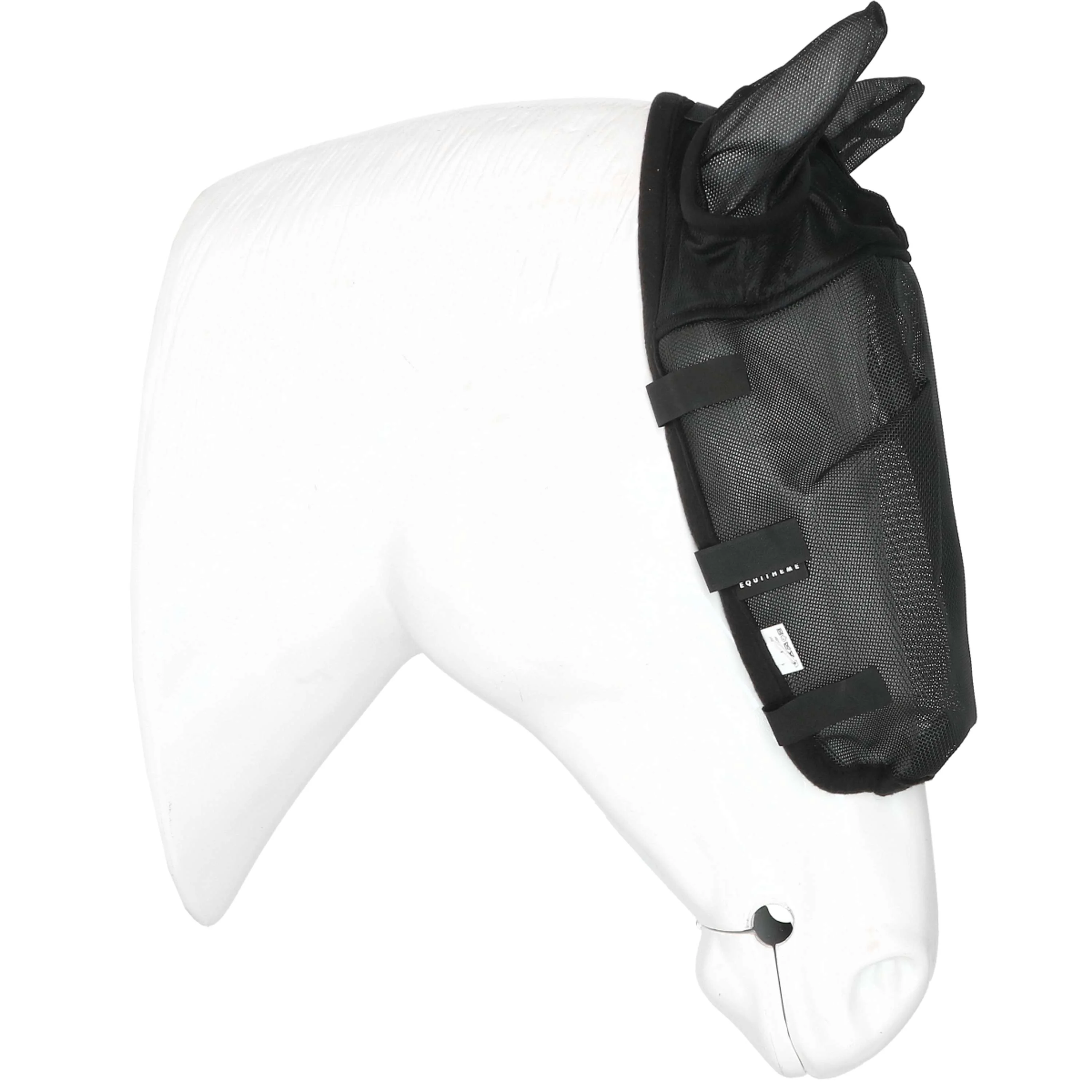 EQUITHÈME Licol Anti-Mouches avec Protection UV Noir - Image 4
