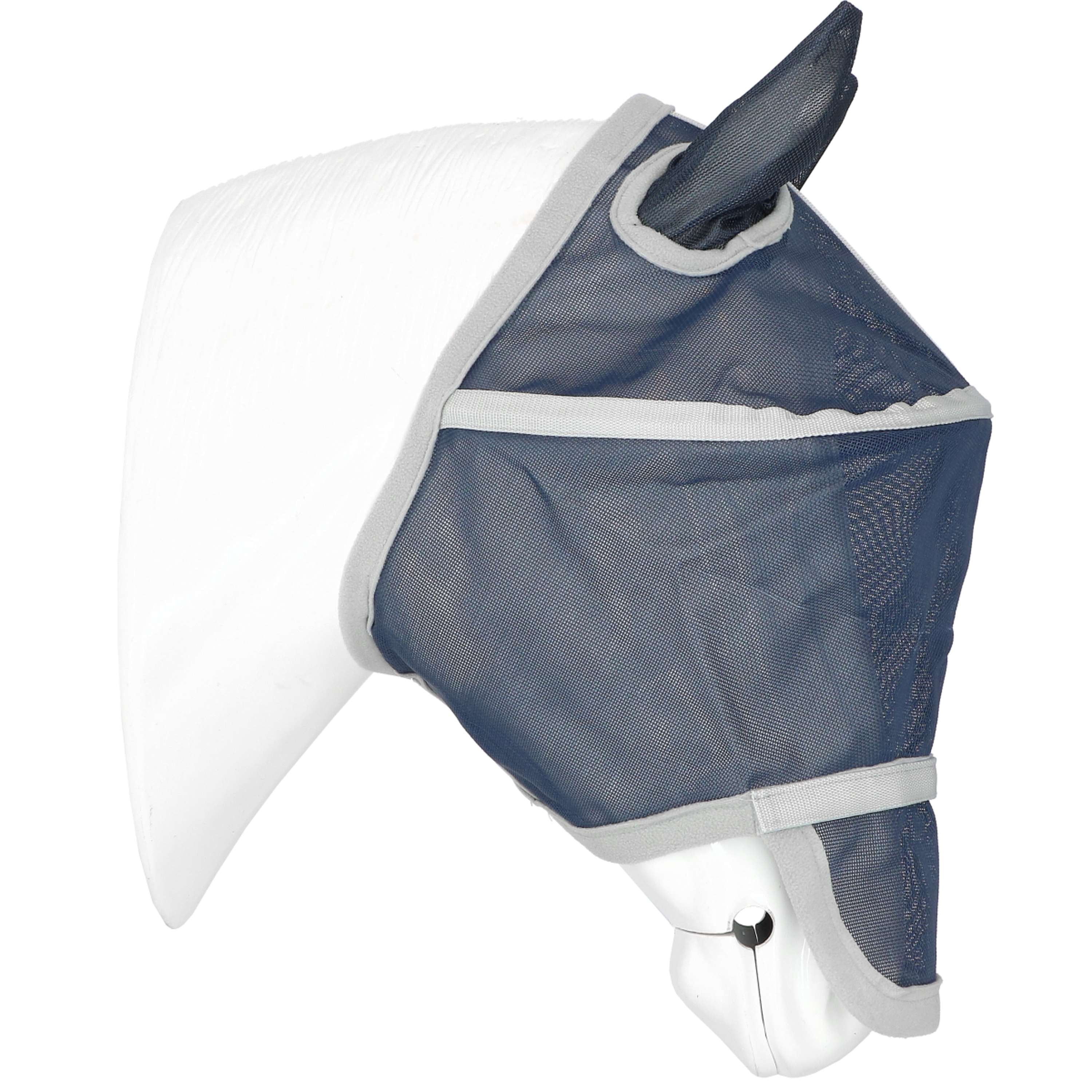 EQUITHÈME Masque Anti-Mouches Hoop avec Protection UV Marin - Image 3